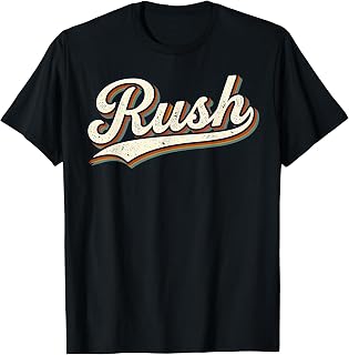 Rush Vintage Design Men Women Kids T-Shirt