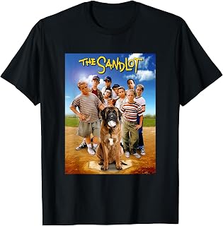 The Sandlot Baseball Field Group Dog Poster T-Shirt