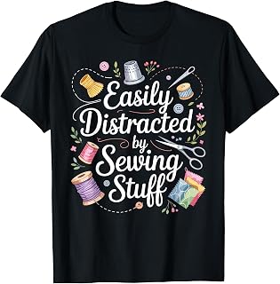 Funny Quilting Design for Men Women Sewing Sew Quilter Sewer T-Shirt