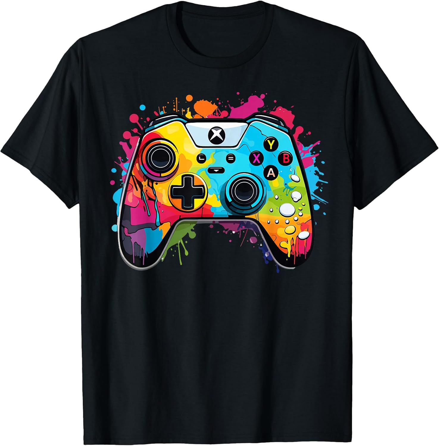 Video Game Player Boys Kids Gaming Controller Graphics Theme T-Shirt