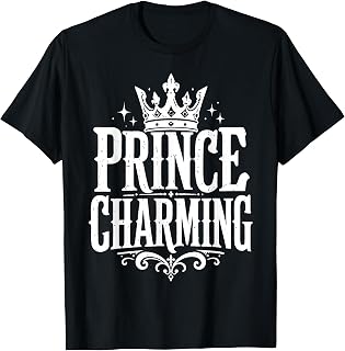 Prince Charming Fun Fairy Halloween Lazy Costume T-Shirt