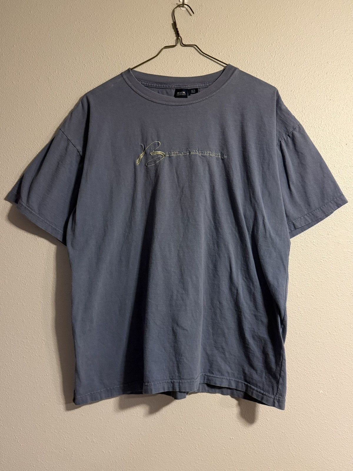 B U M Equipment Vtg 90s Y2k Bum Equipment Cursive Embroidered Shirt Hoodie, Sweatshirt | PodTeesHub.com