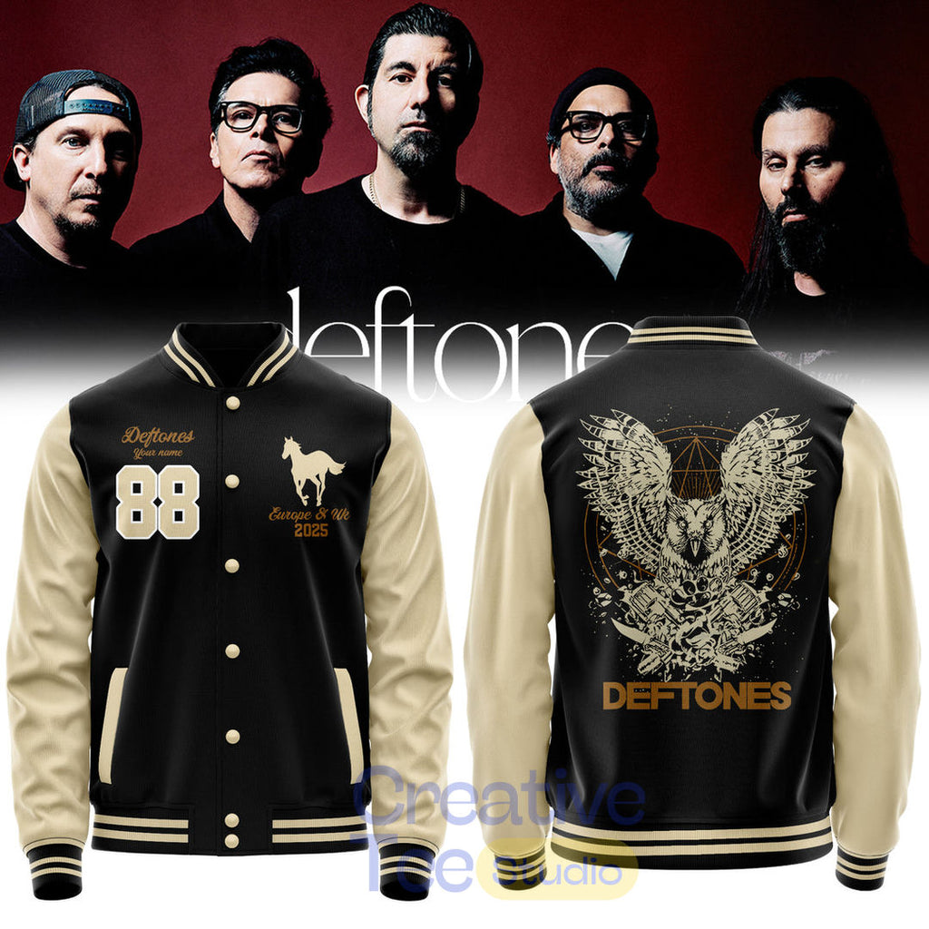 Deftones EU/UK Tour 2026 Special Edition Bomber Jacket