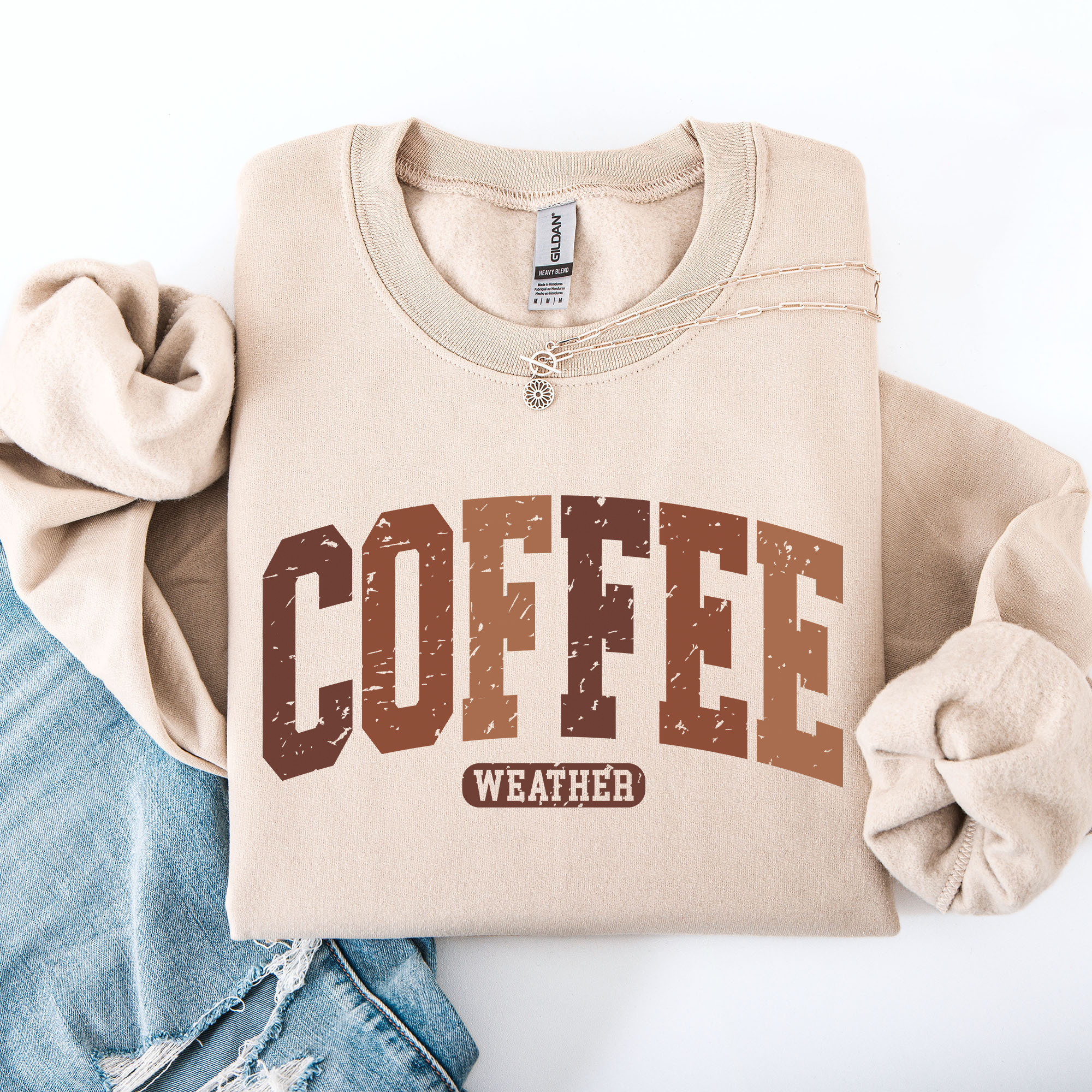 Coffee Weather, Pumpkin, Autumn, Fall Sweatshirt T-Shirts, Hoodie | PodTeesHub.com
