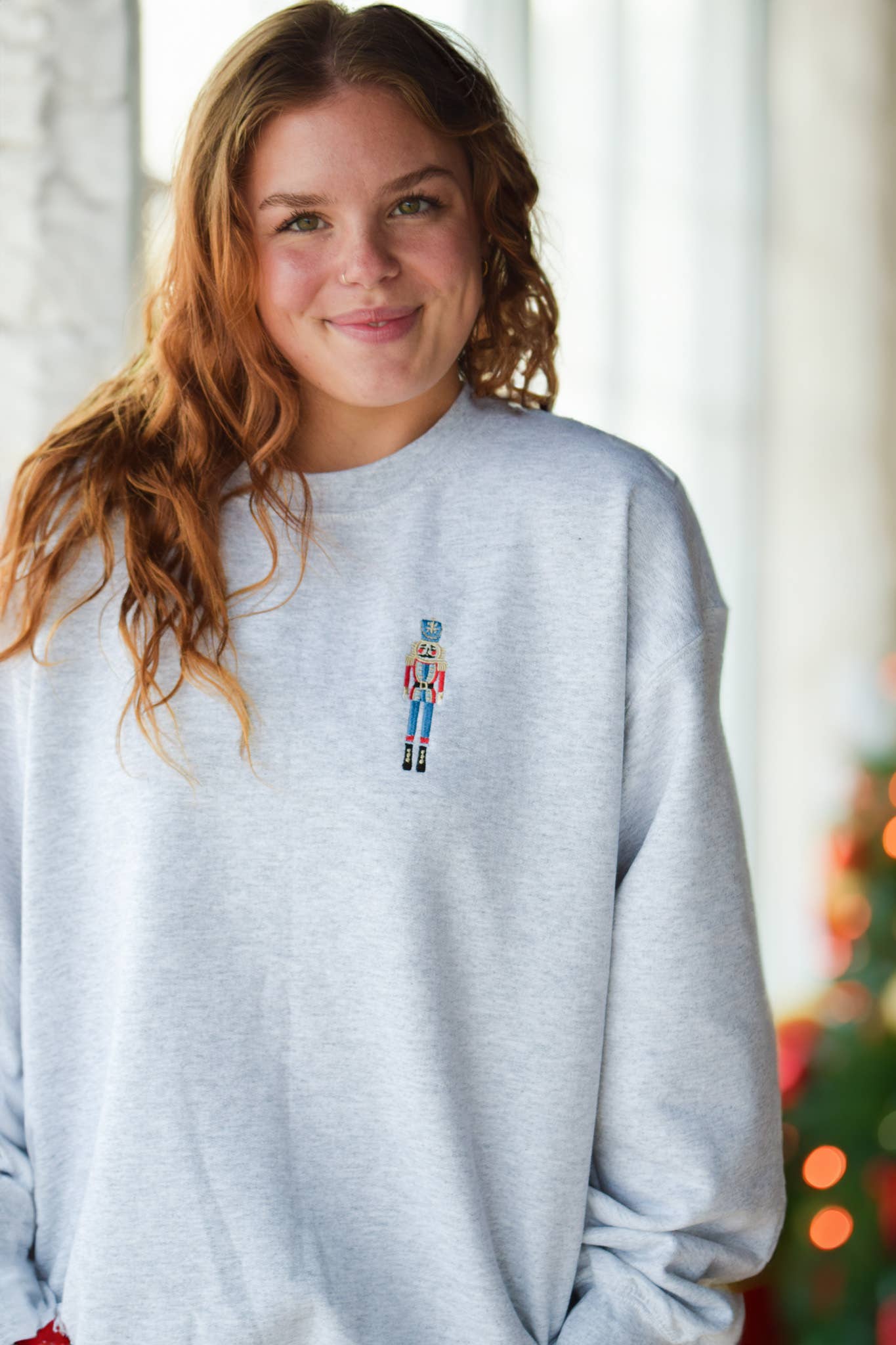 Nutcracker Embroidered Sweater T-Shirts, Hoodie, Sweatshirt | PodTeesHub.com