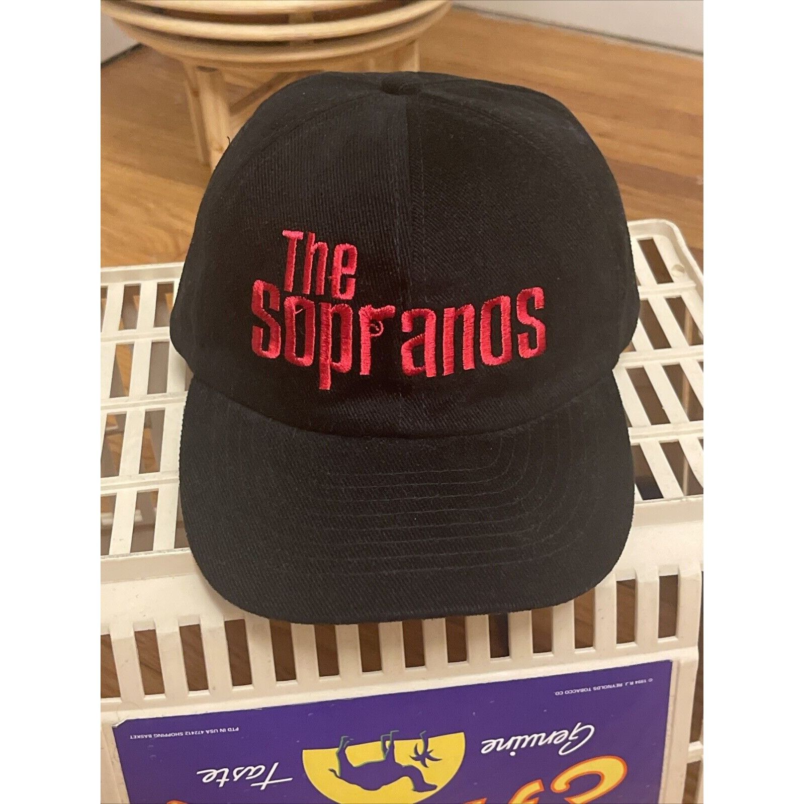 Vintage 90s The Sopranos Hbo Movie Tv Promo Strapback Dad Ca T-Shirts, Hoodie, Sweatshirt | PodTeesHub.com