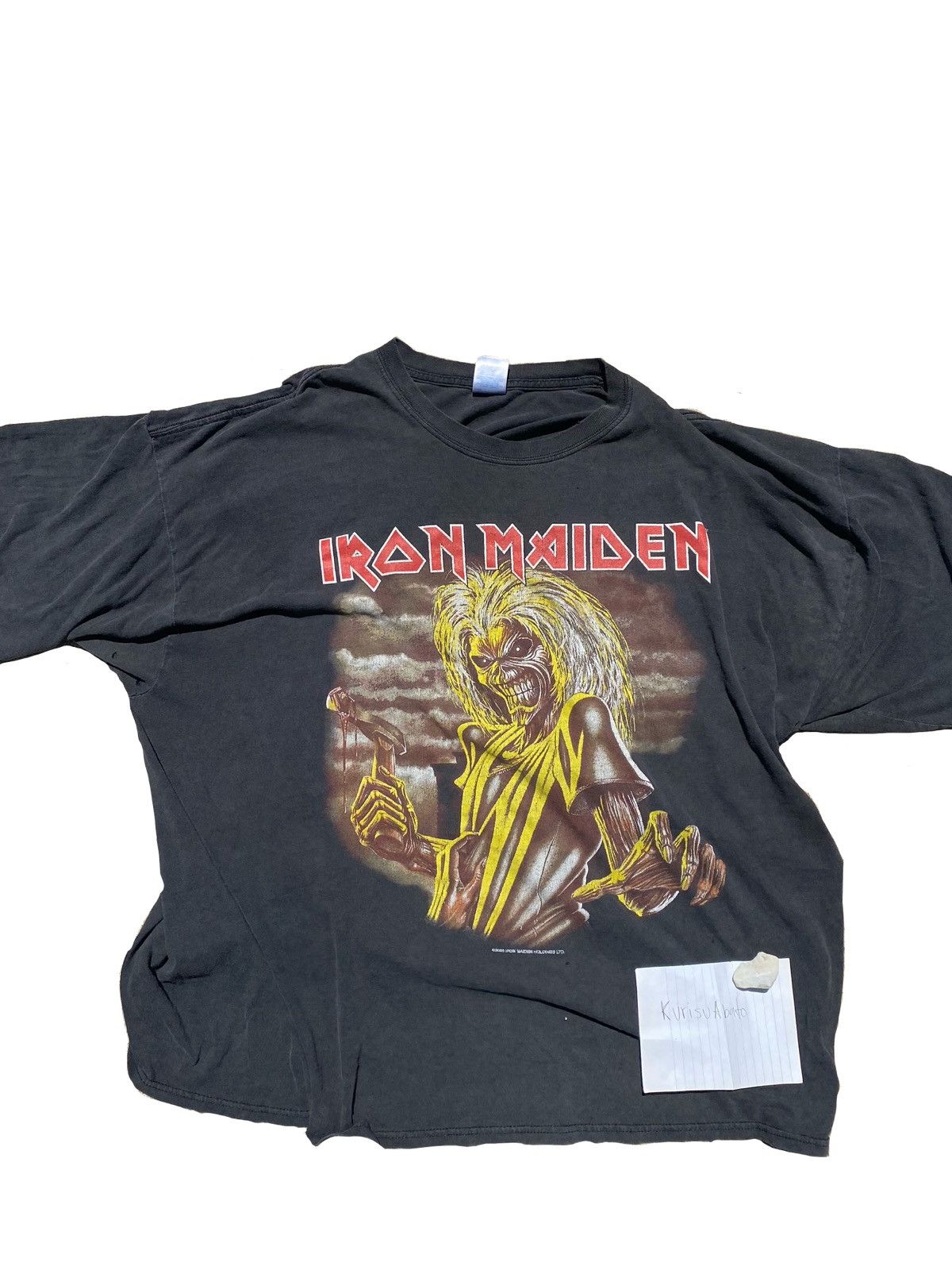 Iron Maiden X Vintage Vintage Iron Maiden Band Killers Shirt Extremely Faded T-Shirts, Hoodie, Sweatshirt