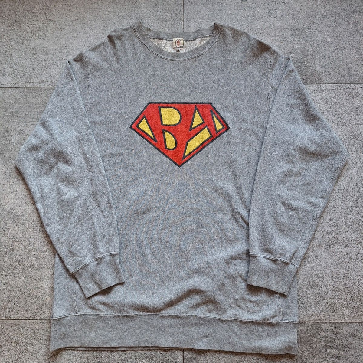 Bape A Bathing Ape Bape Superman Embroidery Crewneck Sweatshirt T-Shirts, Hoodie | PodTeesHub.com