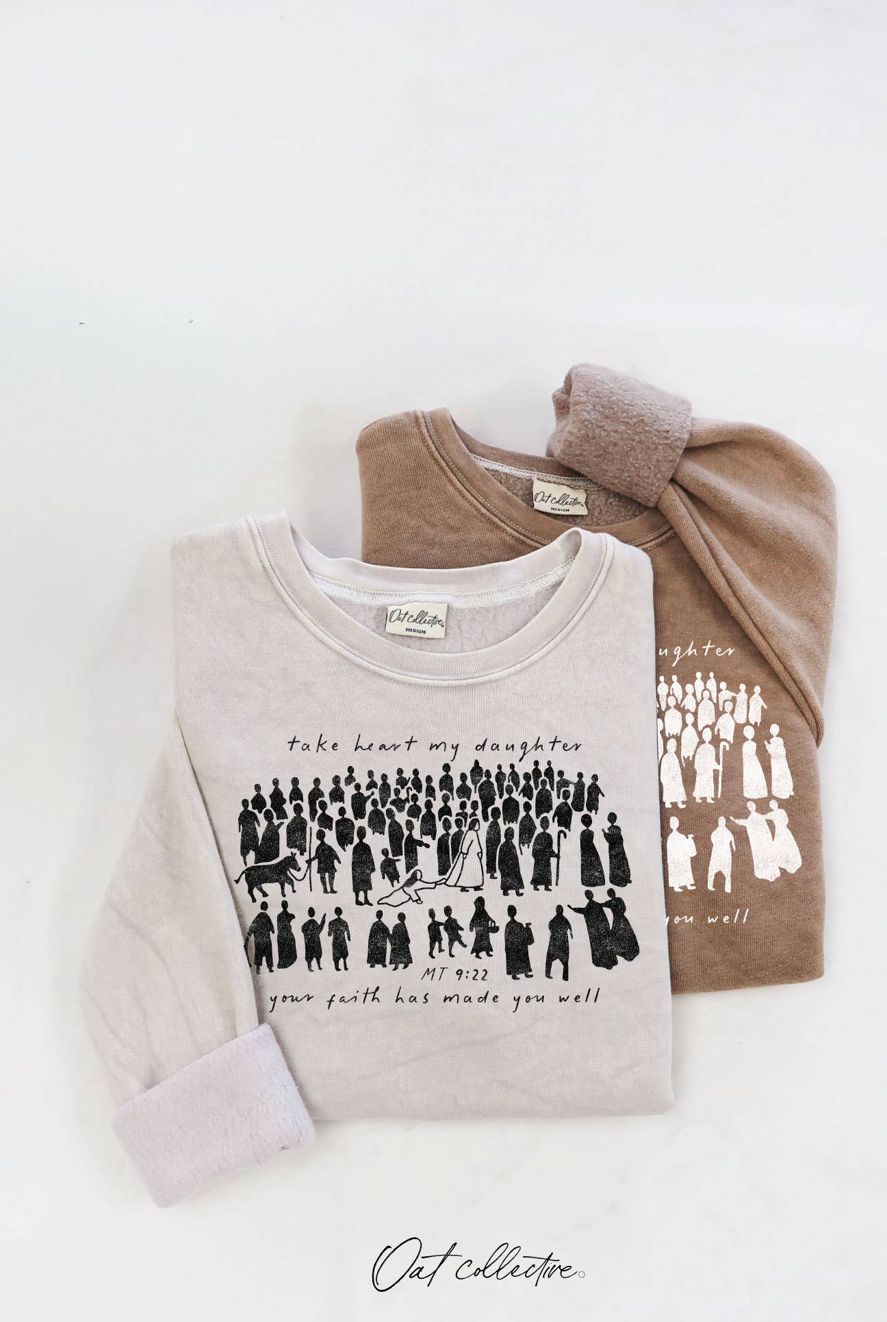 Take Heart My Daughter Mineral Graphic Sweatshirt T-Shirts, Hoodie | PodTeesHub.com