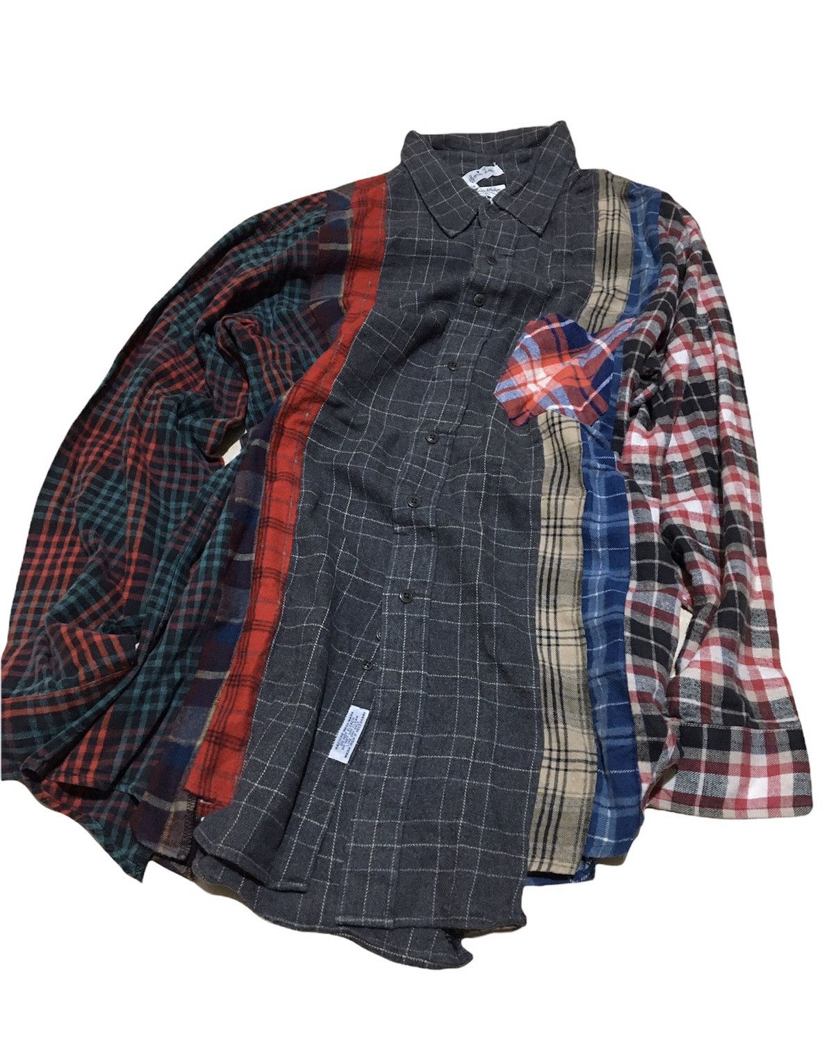 Nepenthes Sonic Lab Needles Early 7 Cut Rebuild Flannel T-Shirts, Hoodie, Sweatshirt | PodTeesHub.com