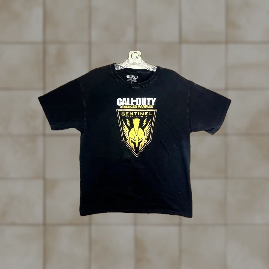 Vintage Call Of Duty Advanced Warfare Kids T Shirt Xl Black Military Gaming Ghost Casual Hoodie, Sweatshirt | PodTeesHub.com