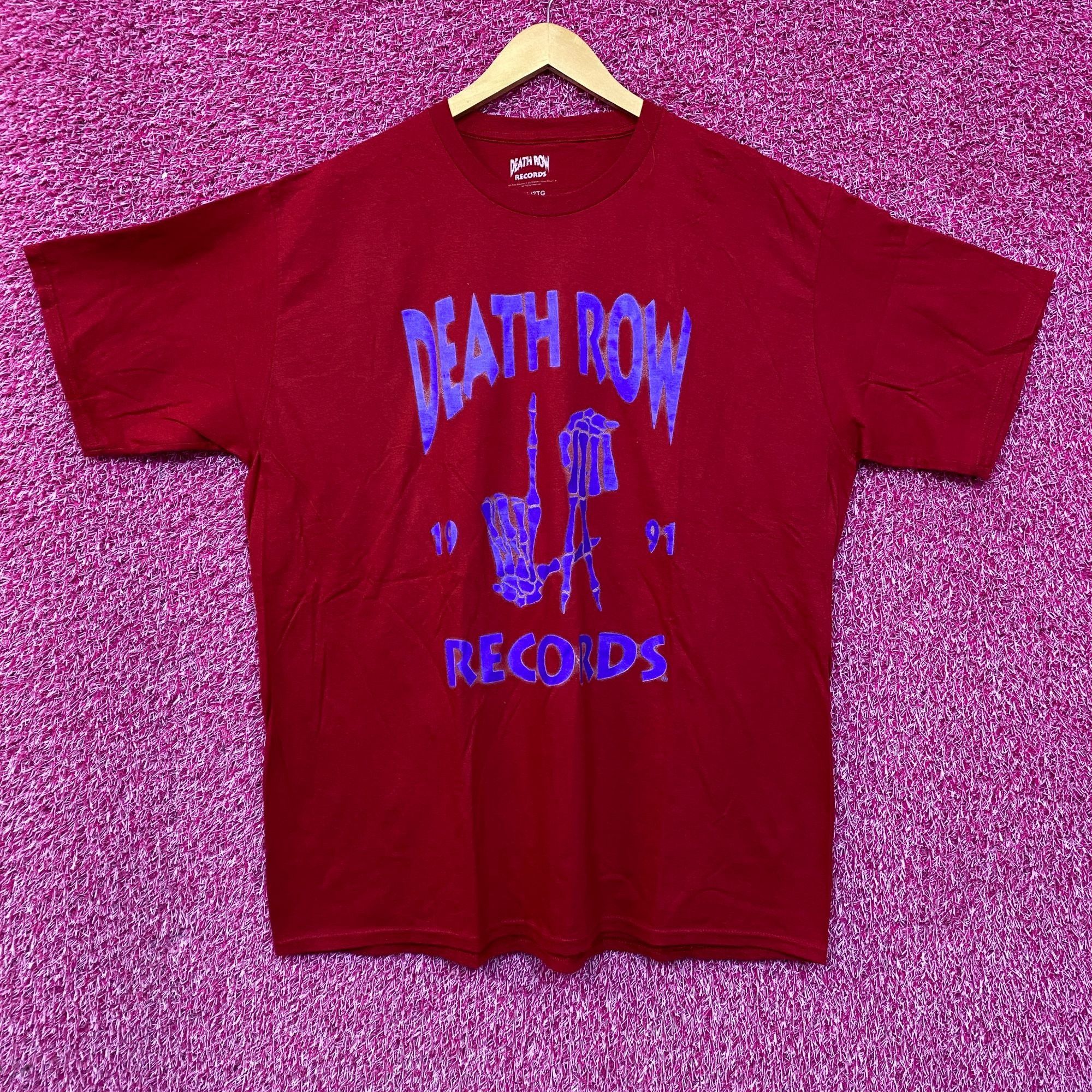 Row Records Death Row Records Grim Reaper La Hands 1991 Hip Hop Tee 2x Hoodie, Sweatshirt | PodTeesHub.com
