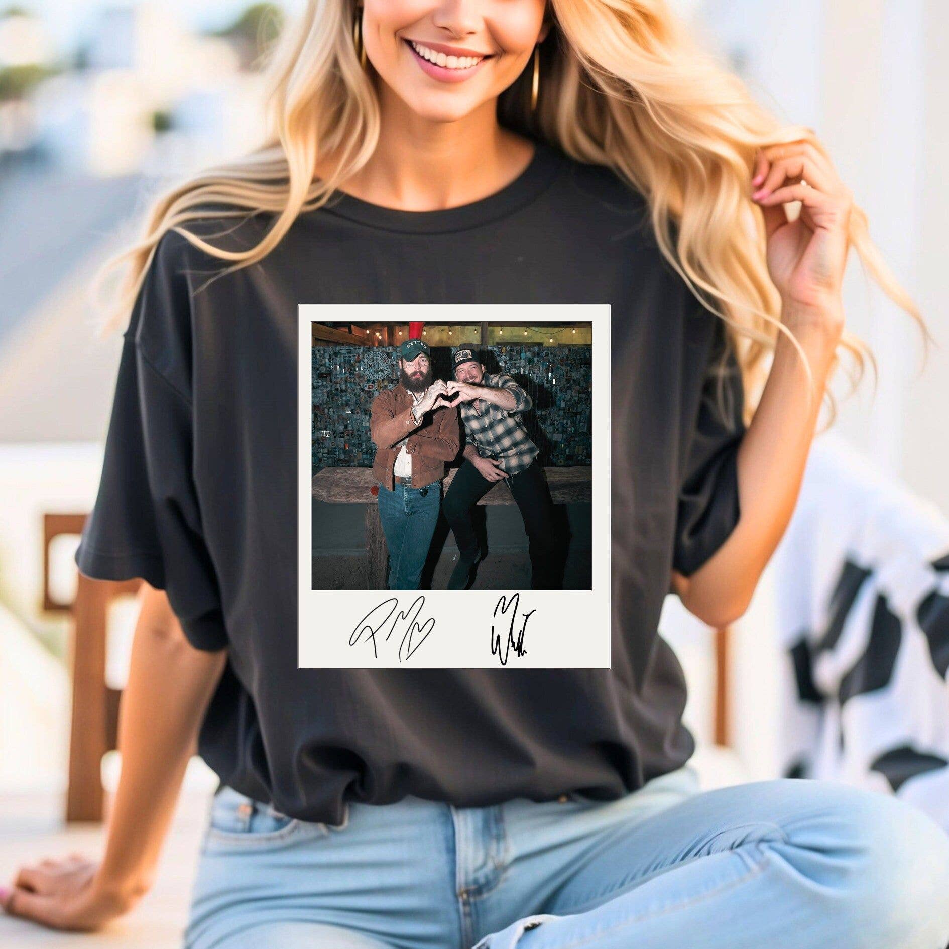 Post Malone X Morgan Wallen Concert Collaboration Shirt Hoodie, Sweatshirt | PodTeesHub.com