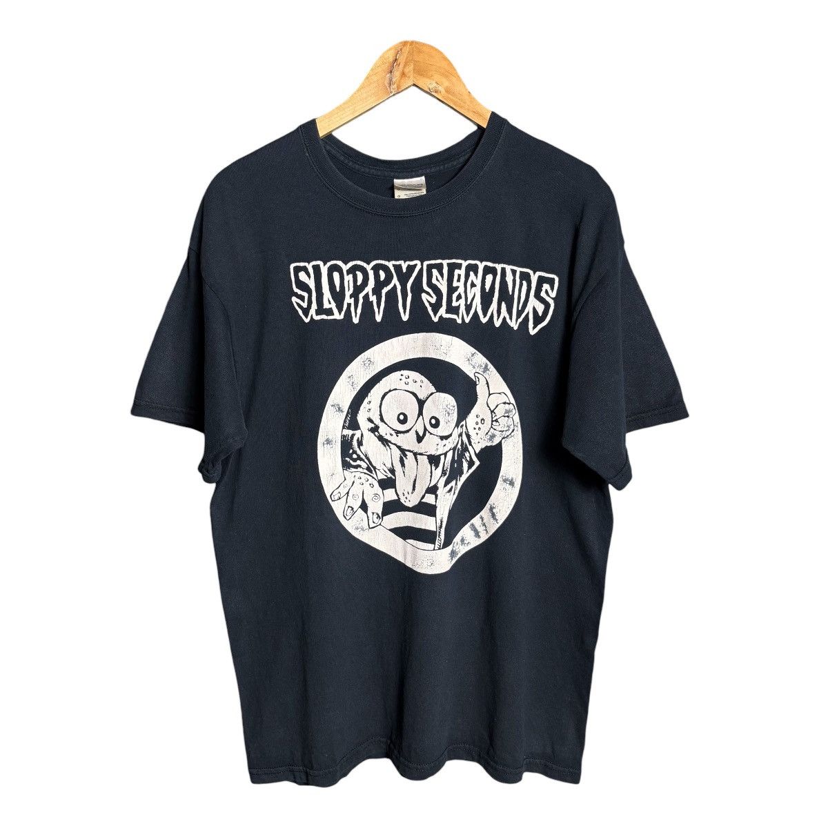 Band Tees Vintage Sloppy Seconds Junk Rock Punk Band Tee Hoodie, Sweatshirt | PodTeesHub.com