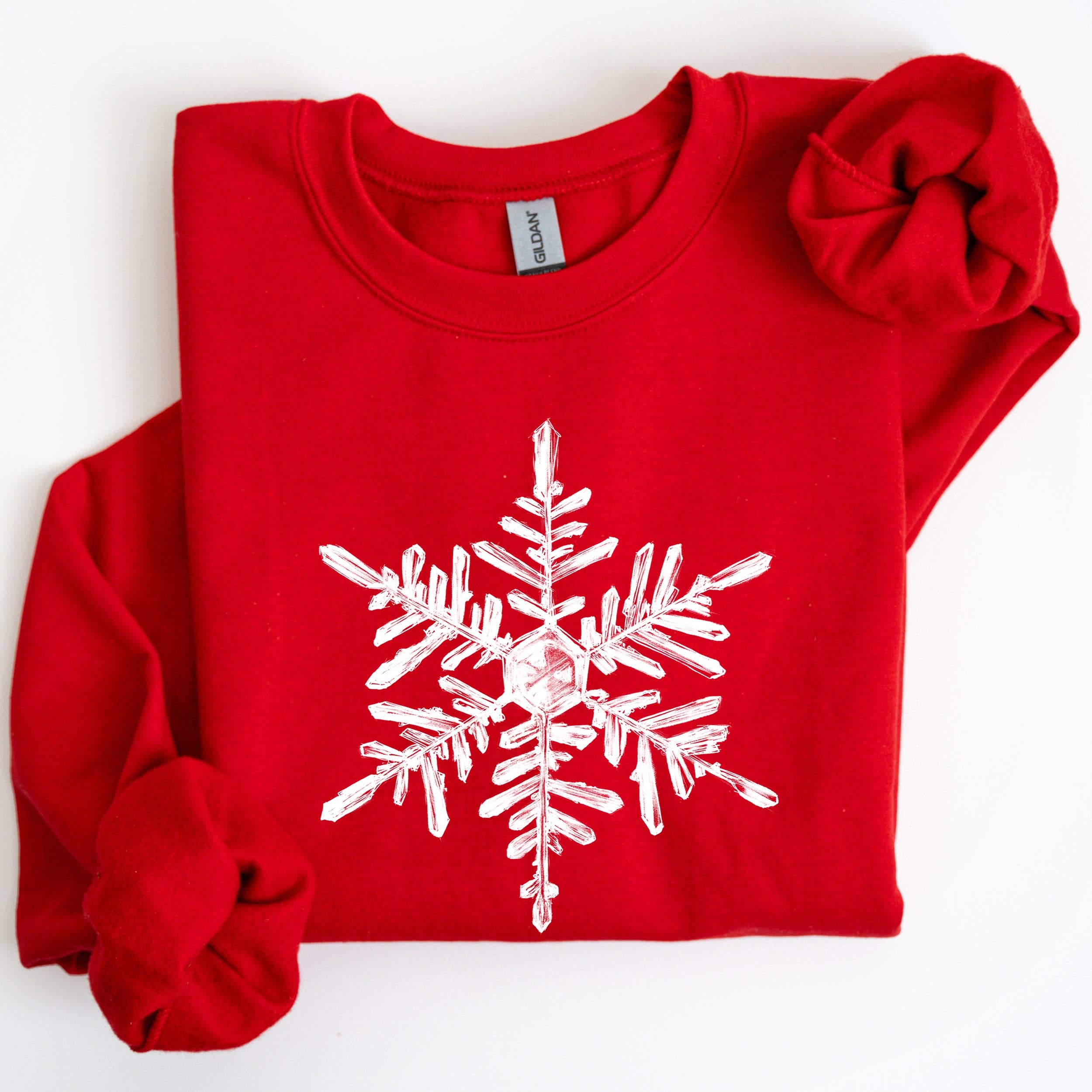 Snowflake, Beautiful, Winter, Christmas Snow Xmas Sweatshirt T-Shirts, Hoodie | PodTeesHub.com