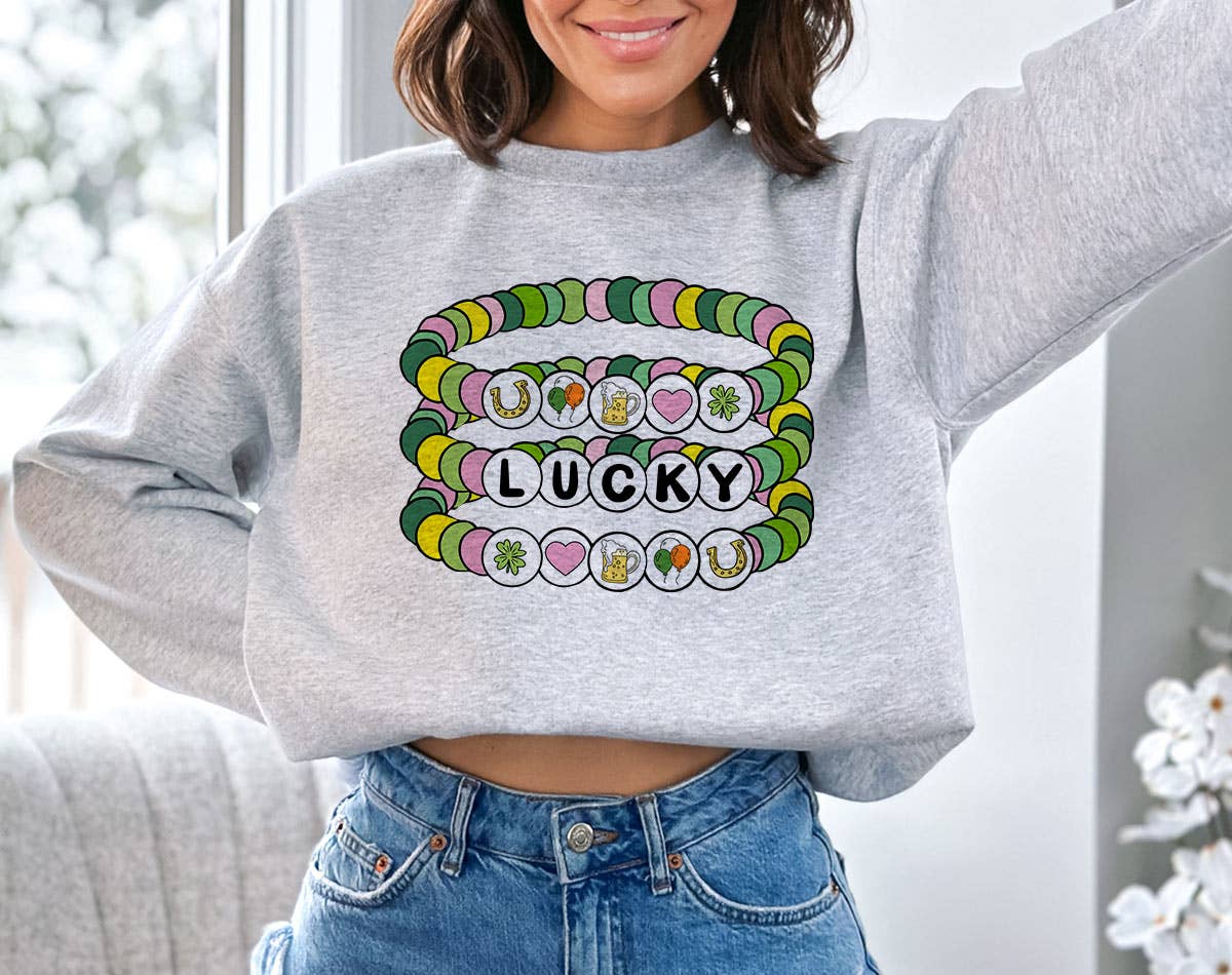 Lucky Friendship Bracelet - St Patrick's Day Sweatshirt T-Shirts, Hoodie | PodTeesHub.com