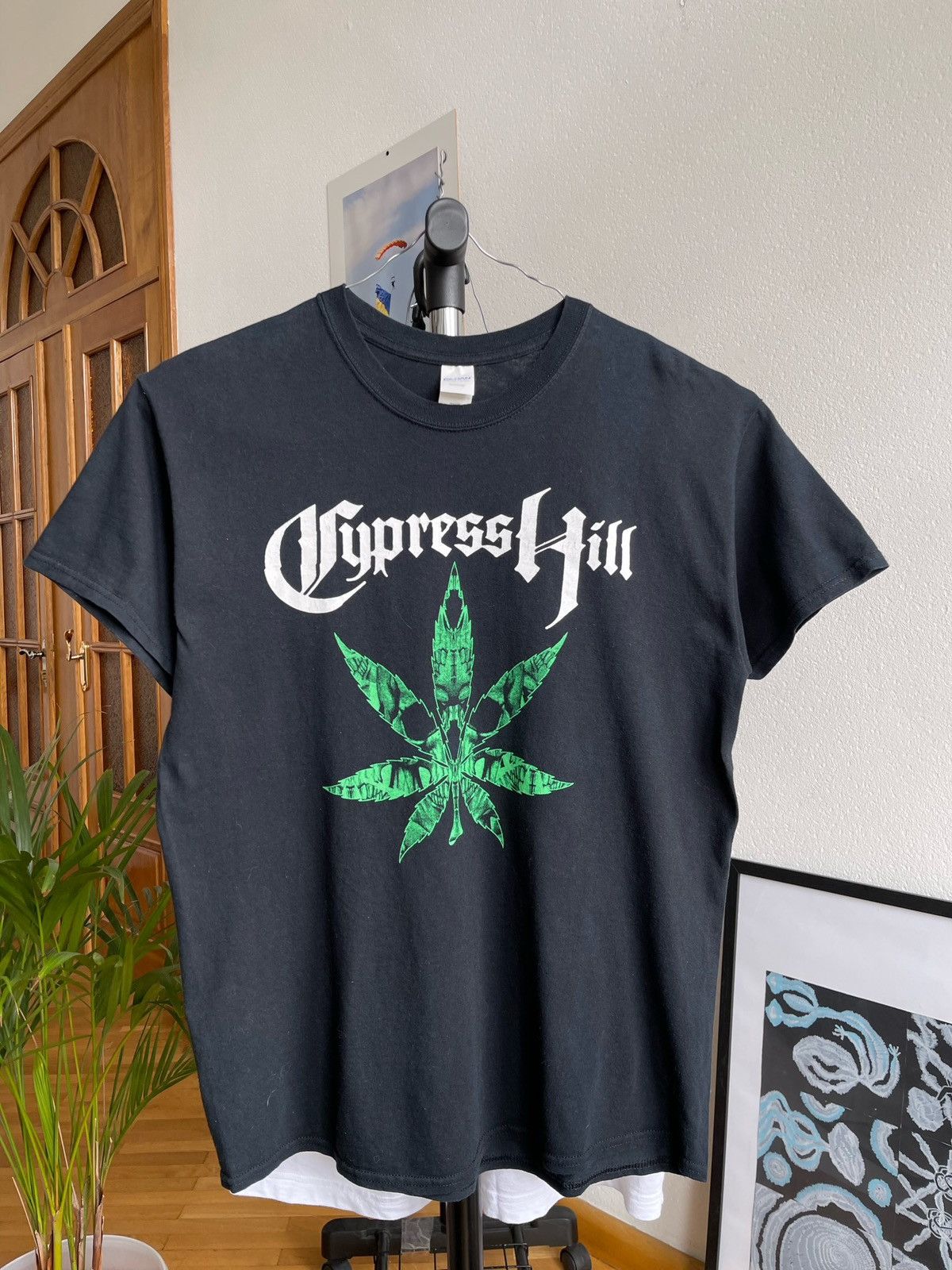 Rap Tees X Vintage Rare Vintage Cypress Hill Album Rap Graphic Washed Weed Hoodie, Sweatshirt | PodTeesHub.com