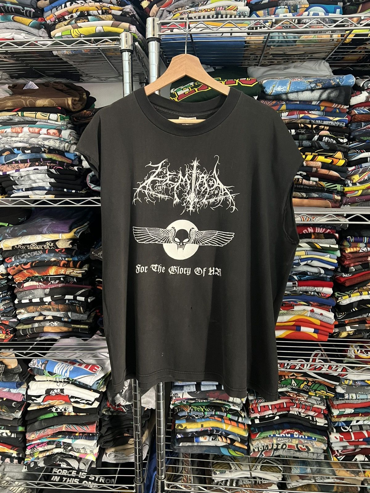 Band Tees 1996 Zemial For The Glory Of Ur Greece Metal Tee Hoodie, Sweatshirt | PodTeesHub.com