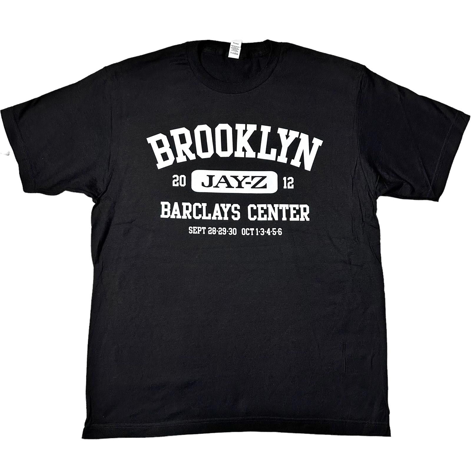 Rap Tees X Tultex New Jayz Brooklyn 2012 Barclay S Graphic T Shirt Men S L Hoodie, Sweatshirt | PodTeesHub.com