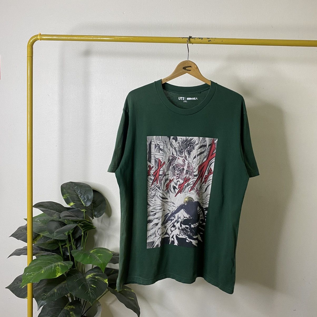 Uniqlo Ut Attack On Titan Anime Manga Series Graphic Tshirt Hoodie, Sweatshirt | PodTeesHub.com