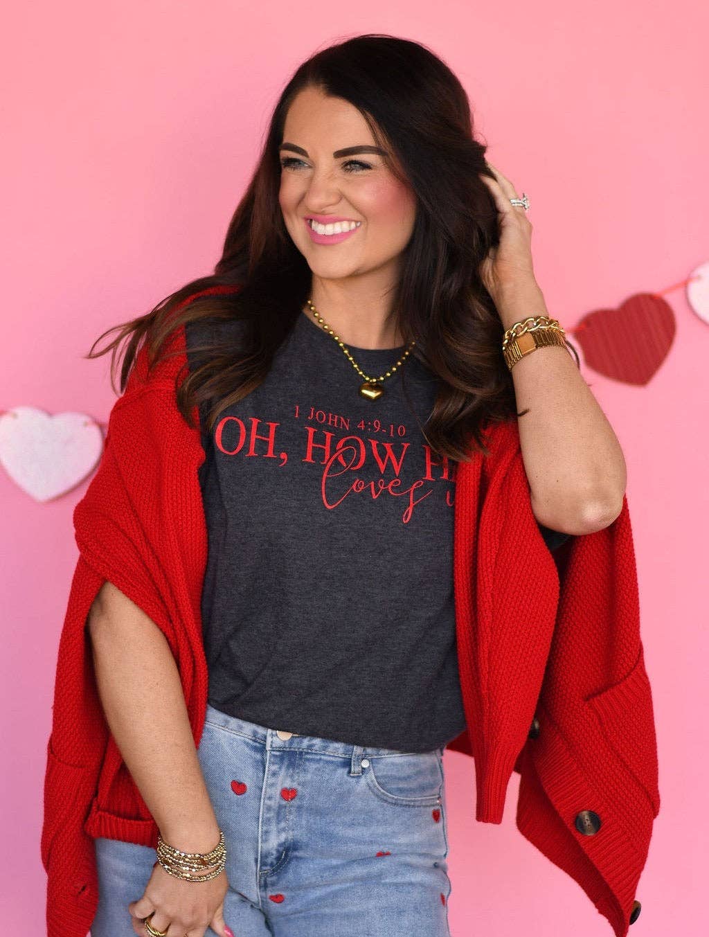 Rts Oh, How He Loves Us Tee Hoodie, Sweatshirt | PodTeesHub.com