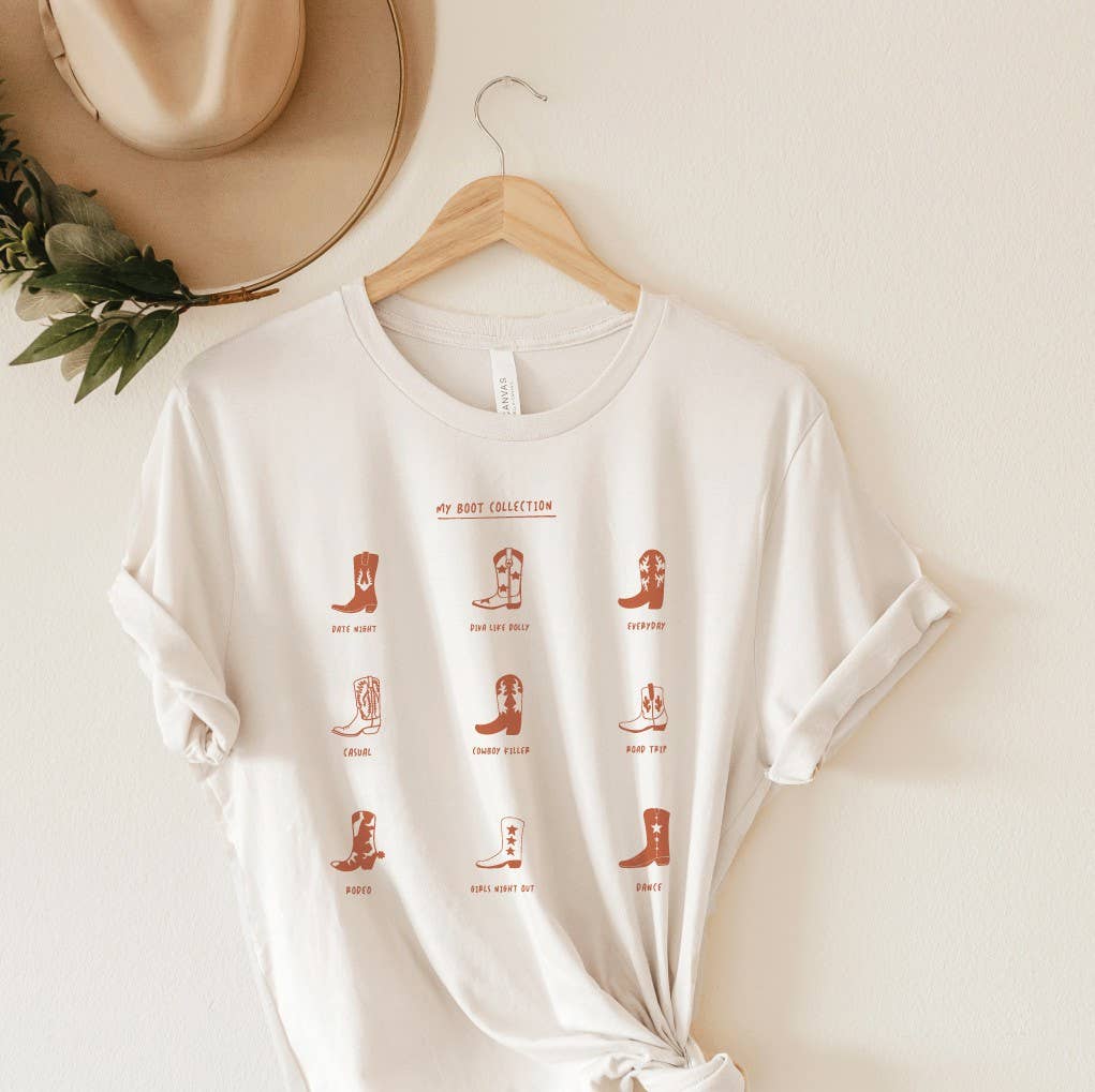 My Boot Collection Graphic T-Shirt Hoodie, Sweatshirt | PodTeesHub.com