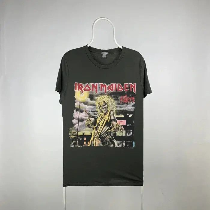 Band Tees Iron Maiden Killer T Shirt Rock Band Tee Size Large Hoodie, Sweatshirt | PodTeesHub.com
