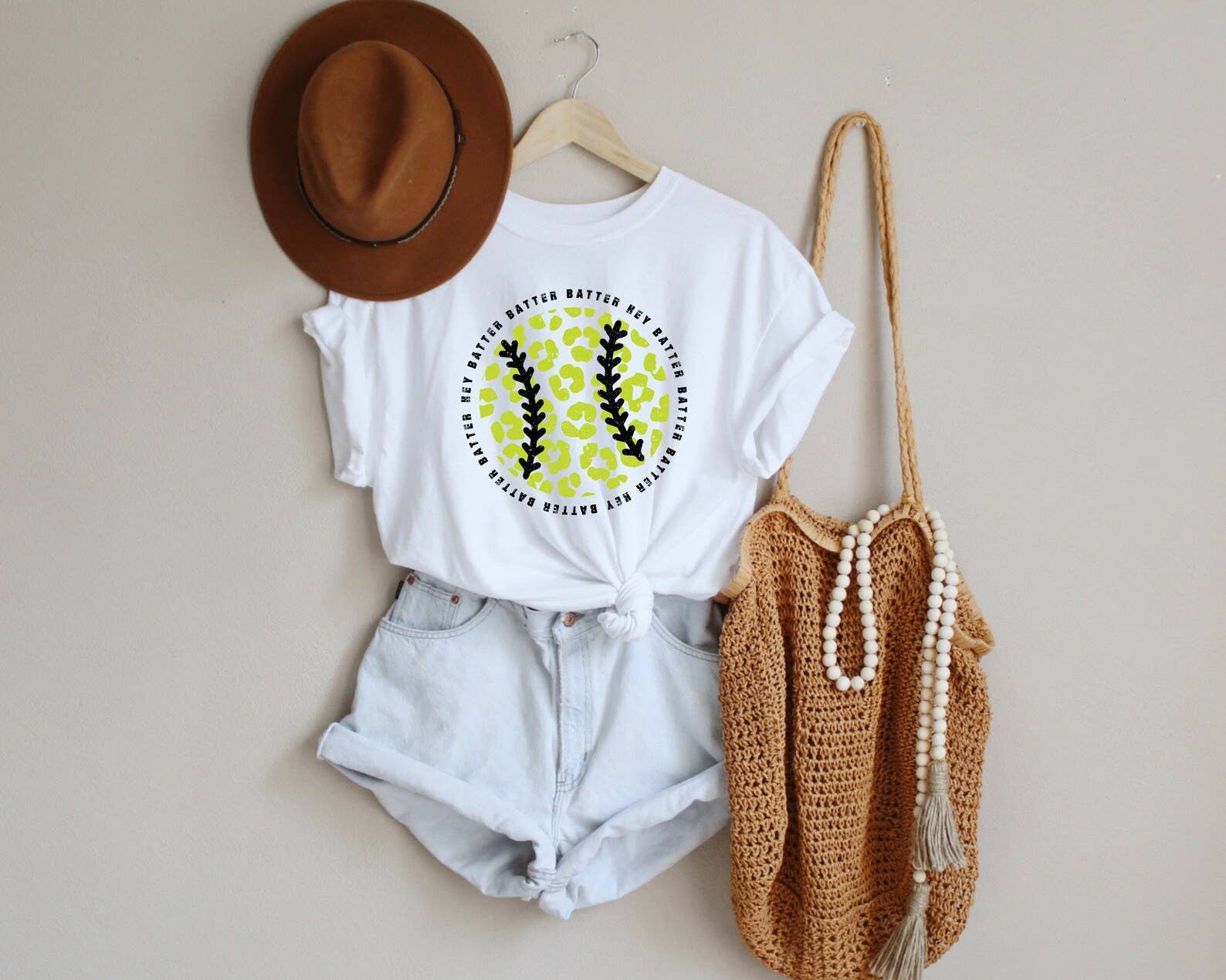 Hey Batter Batter Leopard Softball T-Shirt Hoodie, Sweatshirt | PodTeesHub.com