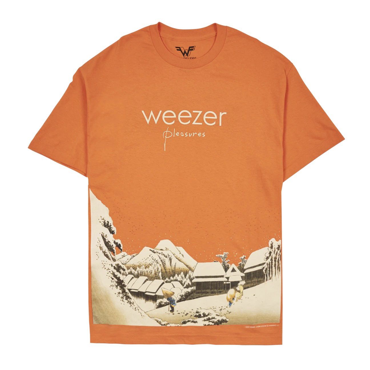 Pleasures Weezer Pinkerton Washed Tee Hoodie, Sweatshirt | PodTeesHub.com