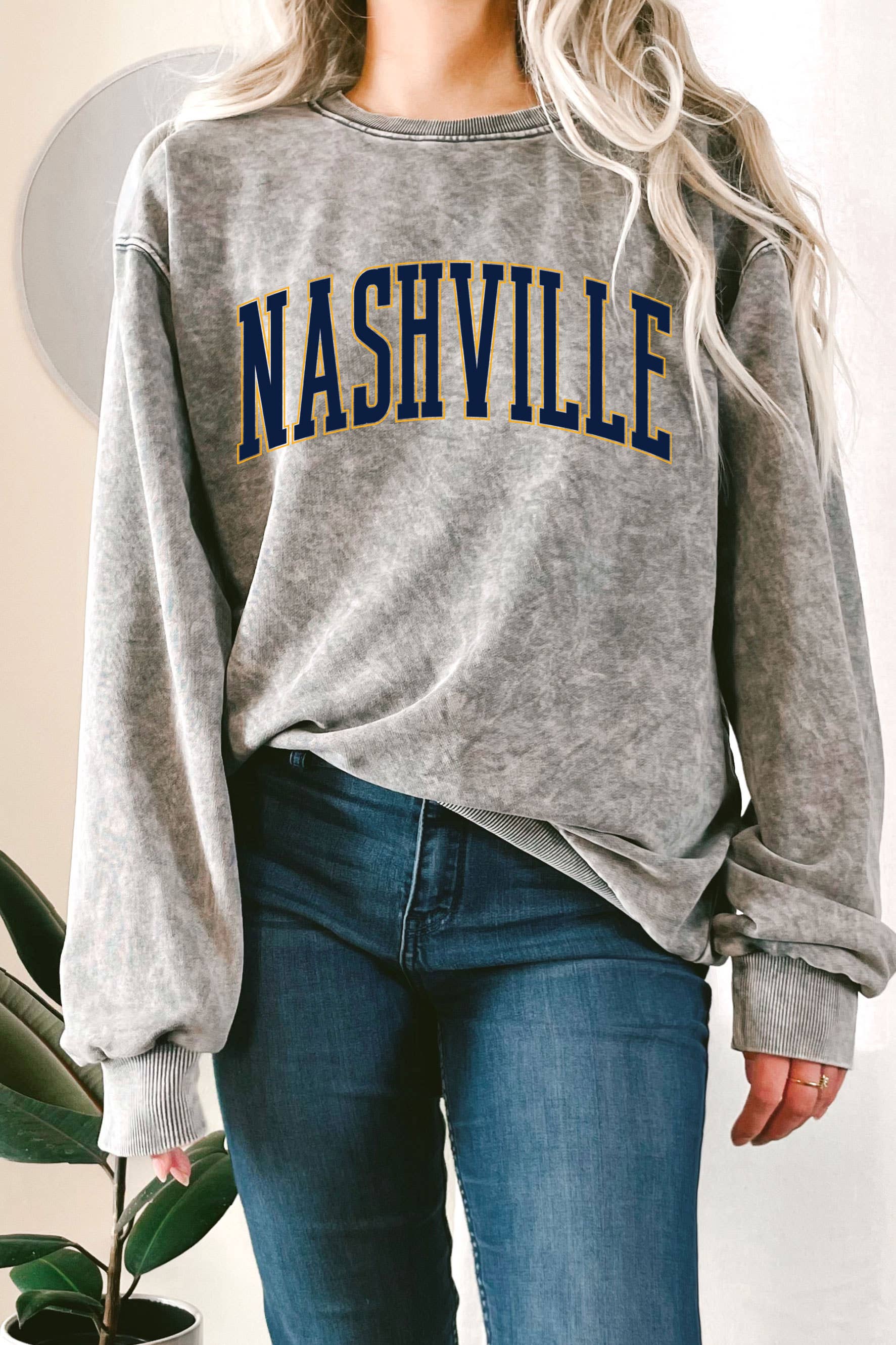 Nashville Puff Mineral Graphic Terry Sweatshirt T-Shirts, Hoodie | PodTeesHub.com