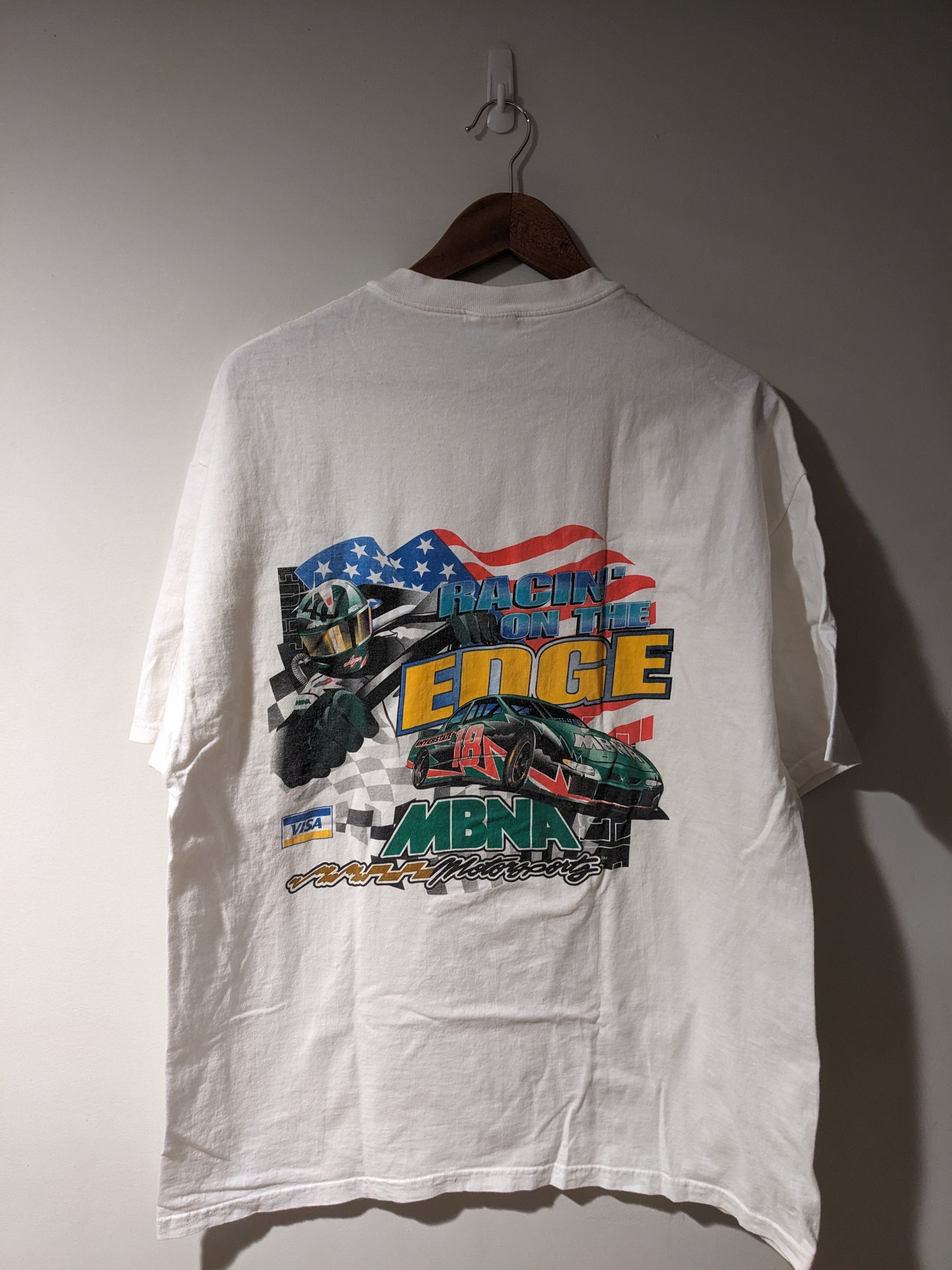 Vintage 90s Nascar Racing Edge Credit Card T-Shirts, Hoodie, Sweatshirt