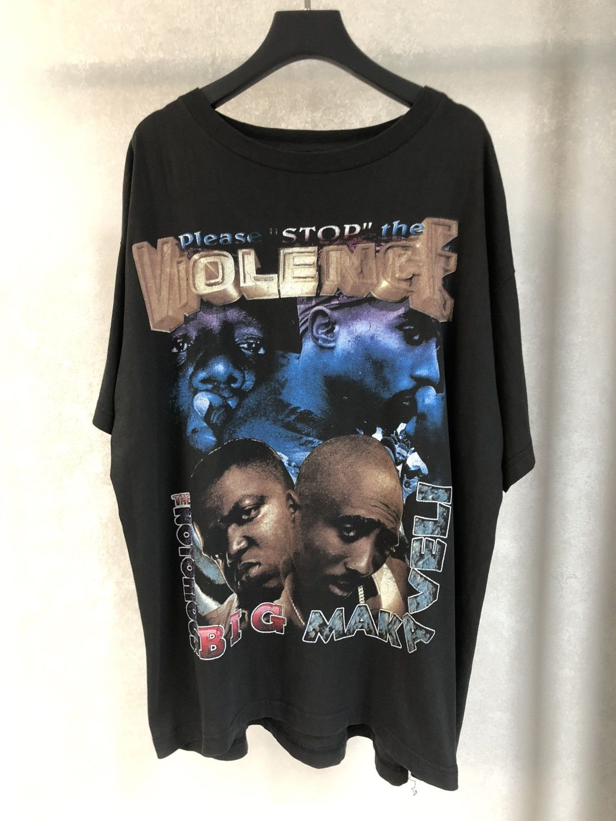 Bigge 2pac Vintage Rap Tee Hoodie, Sweatshirt | PodTeesHub.com