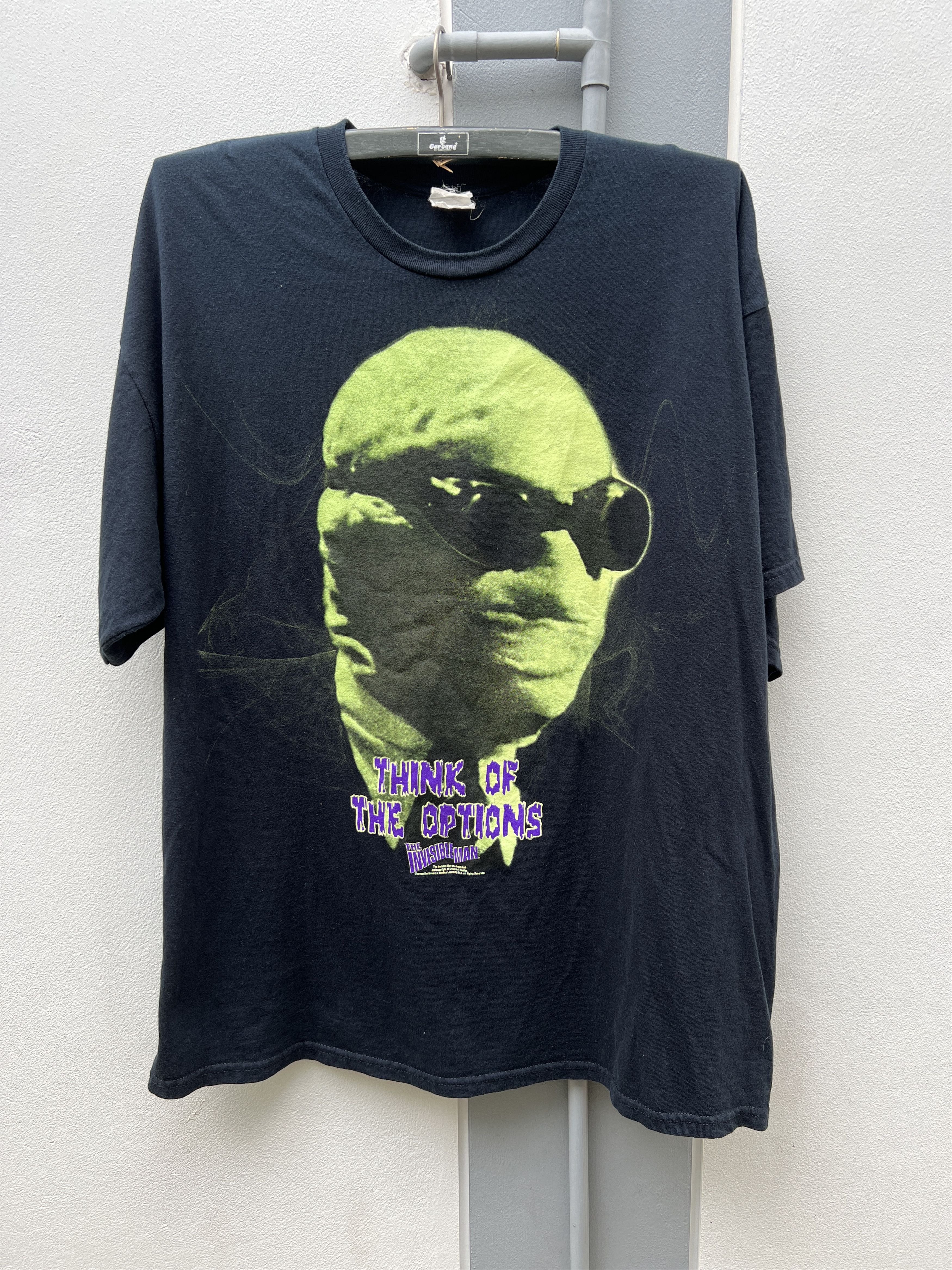 Expert Horror Vintage Y2k The Invisible Man Sci Fi Horror Movie Tee 2xl Hoodie, Sweatshirt | PodTeesHub.com