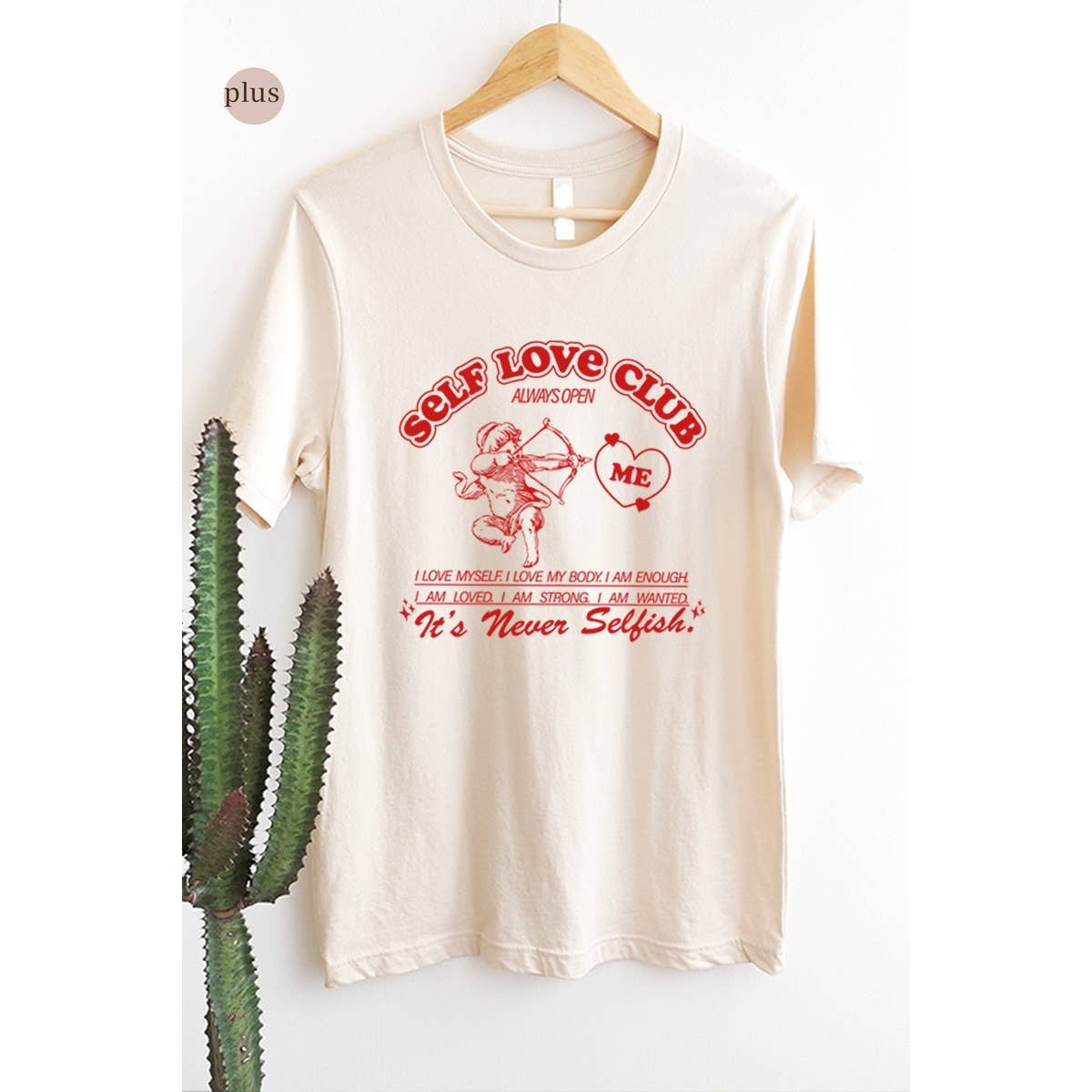 Self Love Club  Vintage Graphic Plus Tee Hoodie, Sweatshirt | PodTeesHub.com