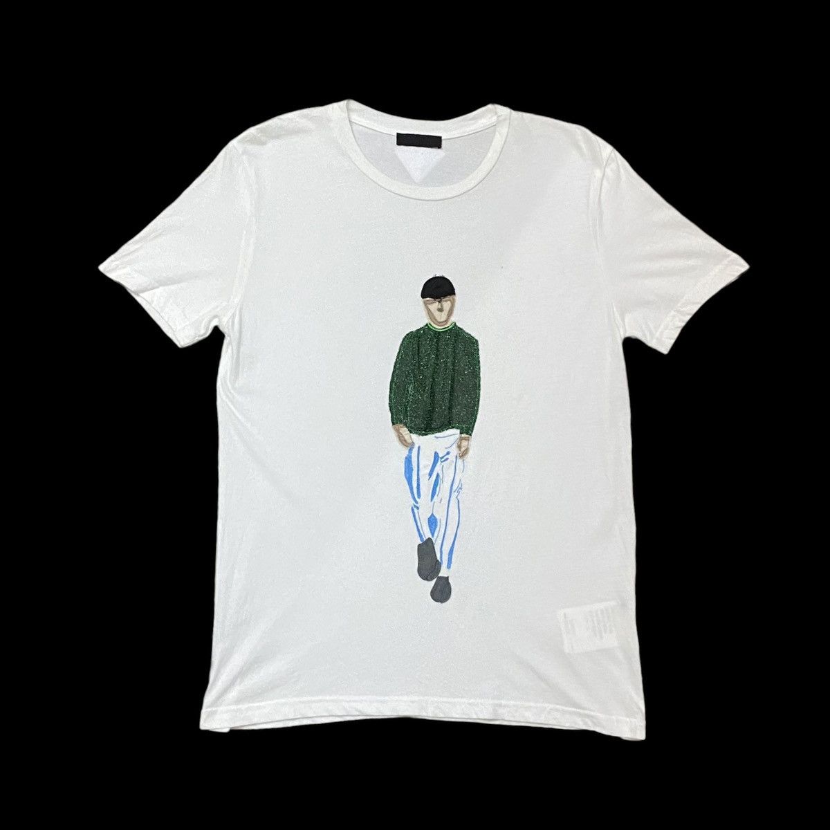 Vintage Prada Embroidered T Shirt Hoodie, Sweatshirt | PodTeesHub.com