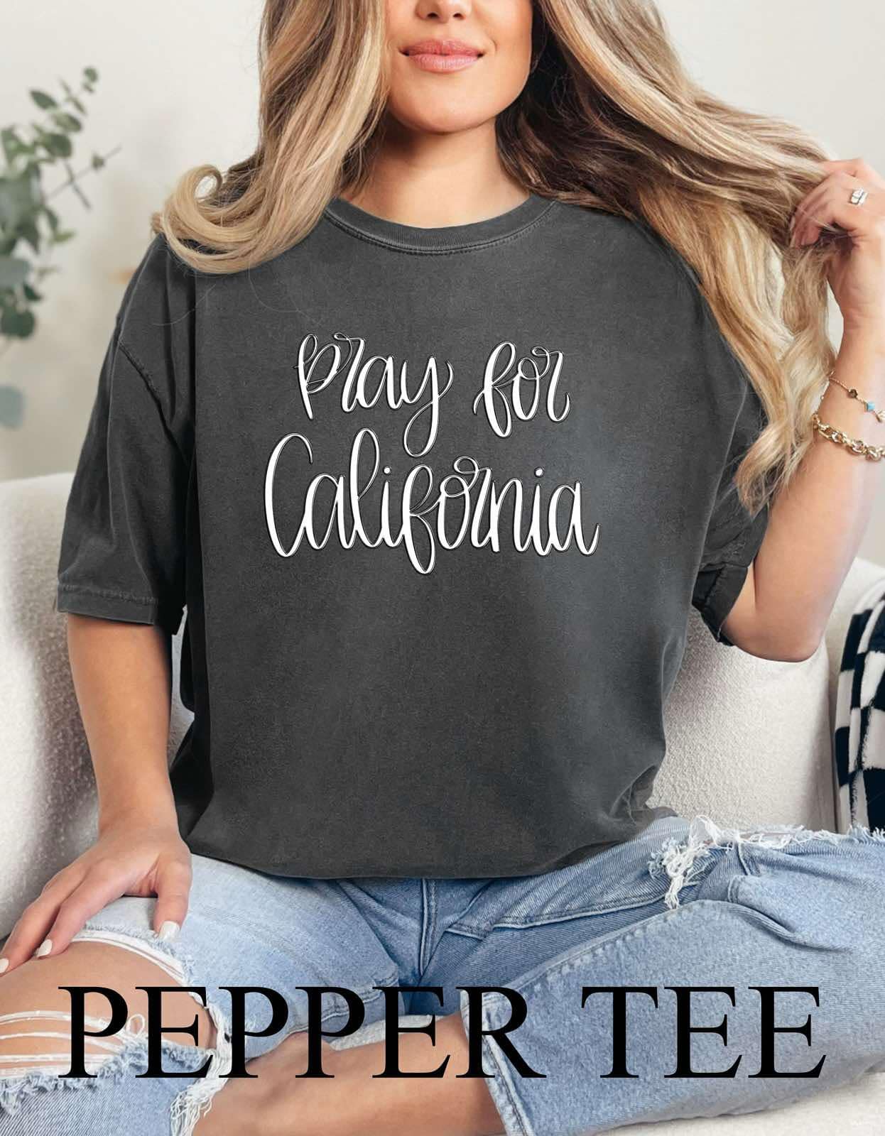 Pray For California - Fundraiser Tee Hoodie, Sweatshirt | PodTeesHub.com