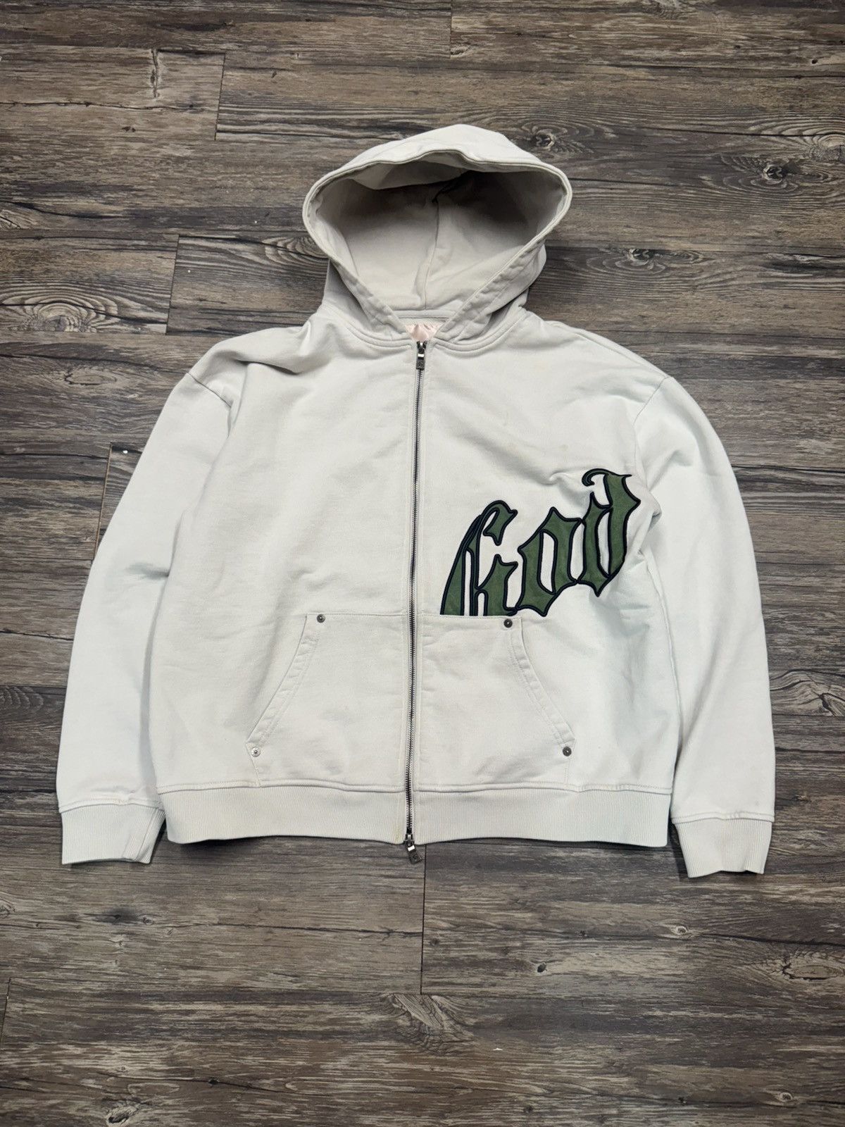 Godspeed White Green Embroidered Logo Hoodie T-Shirts, Sweatshirt | PodTeesHub.com