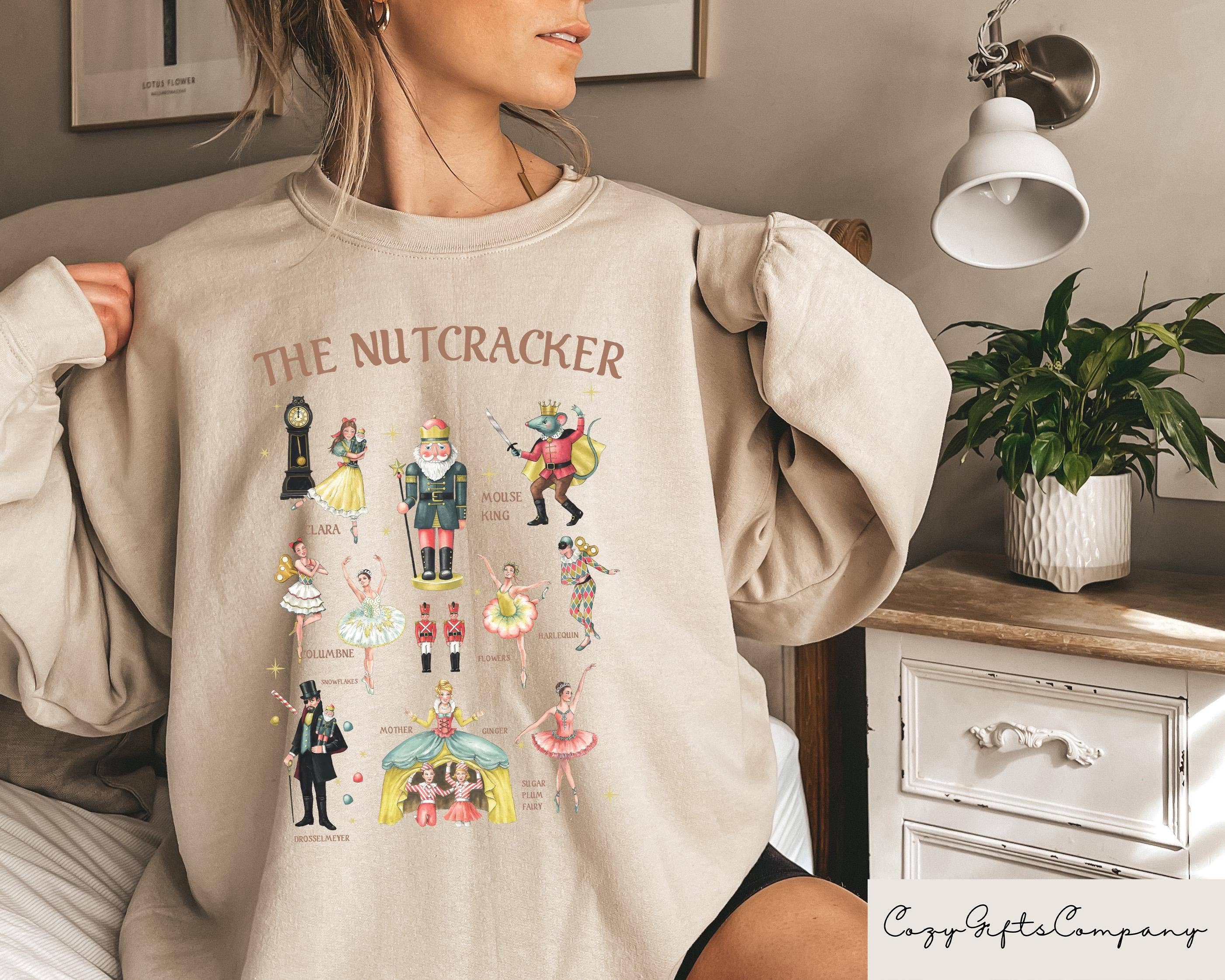 Nutcracker Christmas Sweatshirt - Christmas Party Outfit T-Shirts, Hoodie | PodTeesHub.com