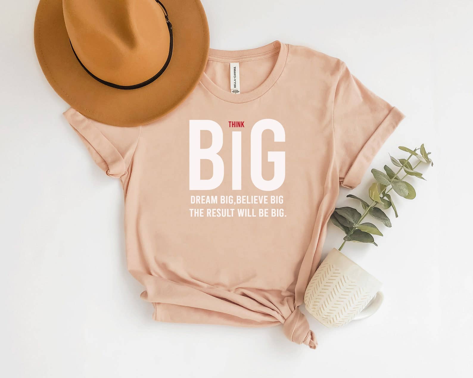 Think Big Dream Big Believe Big T-Shirt Hoodie, Sweatshirt | PodTeesHub.com