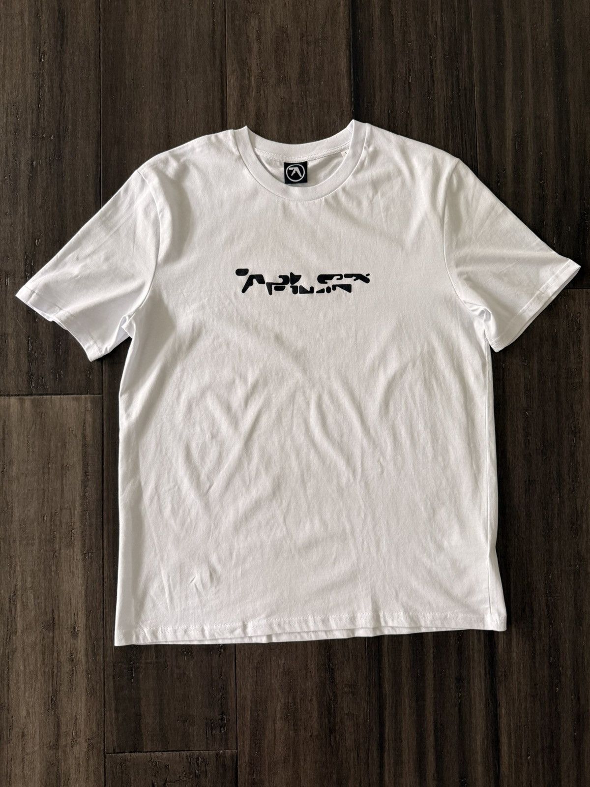 Band Official Bleep Aphex Twin White L T-Shirts, Hoodie, Sweatshirt