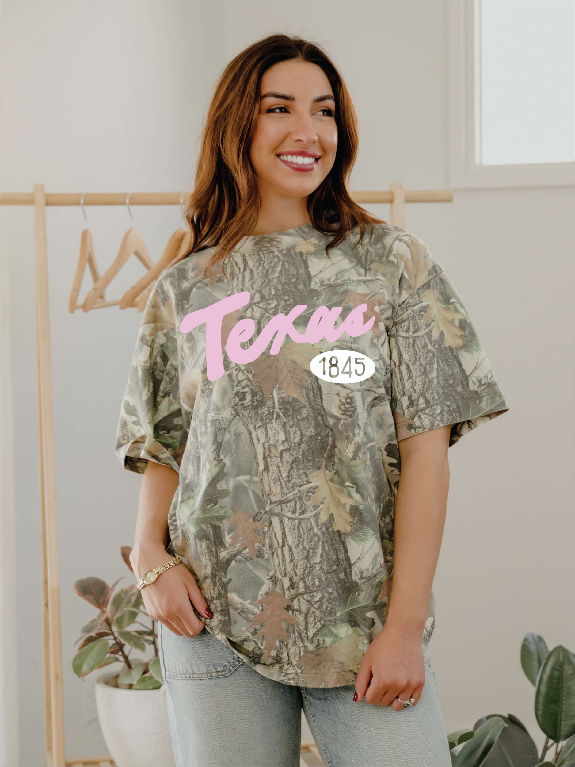 Texas Established Script Camo Tee Hoodie, Sweatshirt | PodTeesHub.com