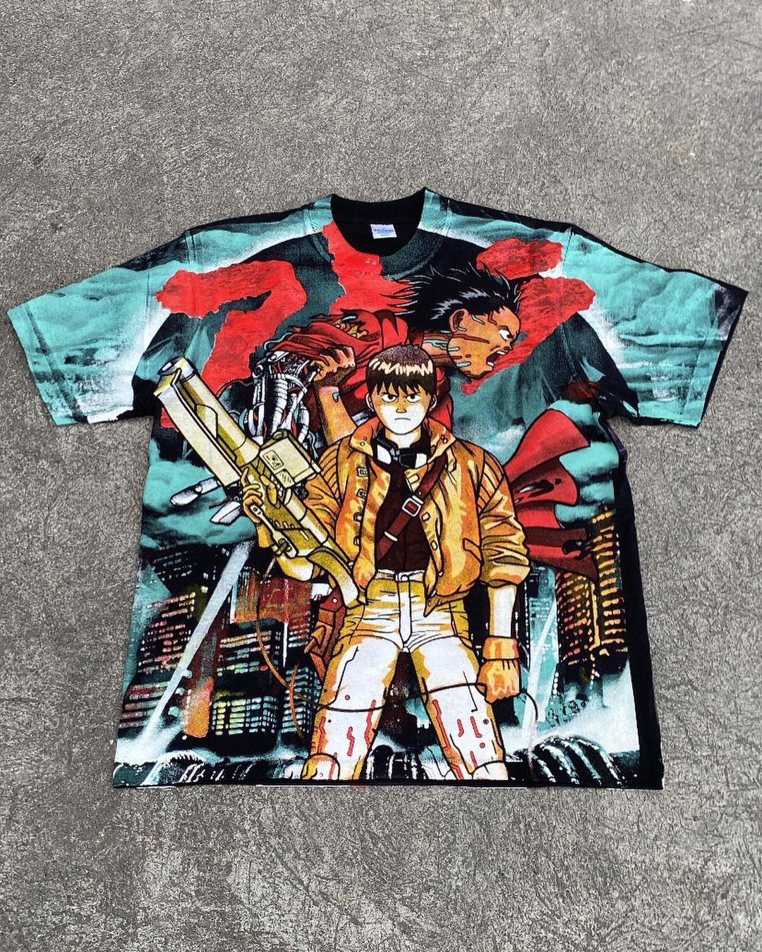 Vintage Rare Akira All Out Print Bootlegtee T-Shirts, Hoodie, Sweatshirt | PodTeesHub.com