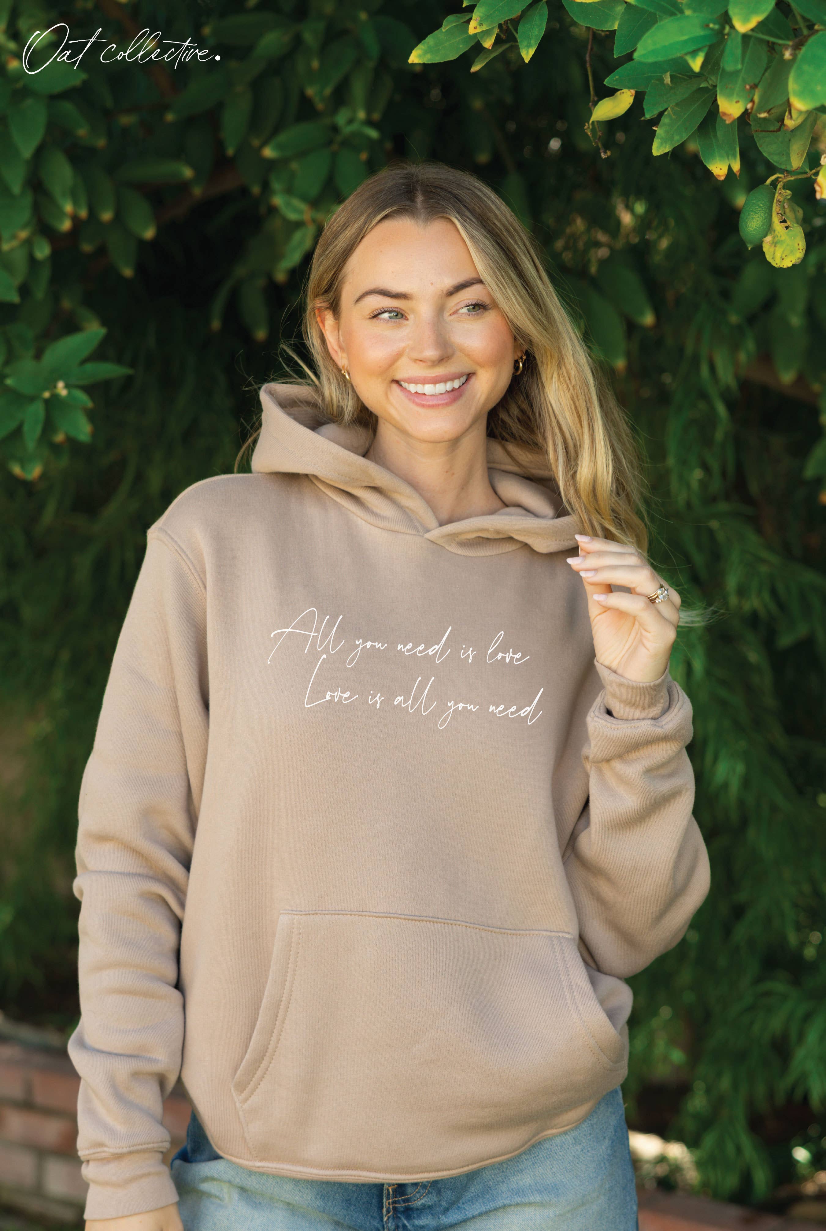 All You Need Is Love Hoodie Pullover Sweatshirt T-Shirts | PodTeesHub.com