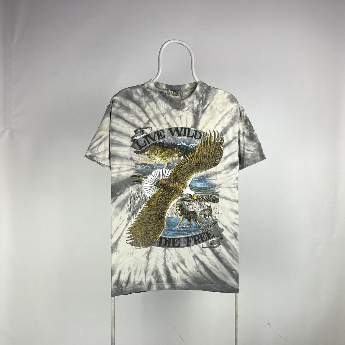 Band Tees Vintage Zip It Tshirt Live Wild Size Large Hoodie, Sweatshirt | PodTeesHub.com