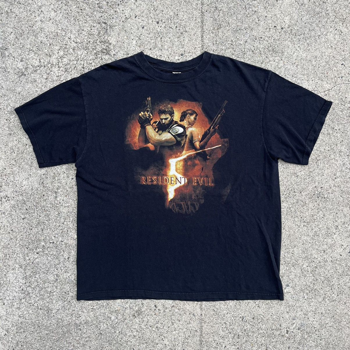 Vintage Resident Evil 5 Video Game Promo Tee Size Xl Rare Hoodie, Sweatshirt | PodTeesHub.com