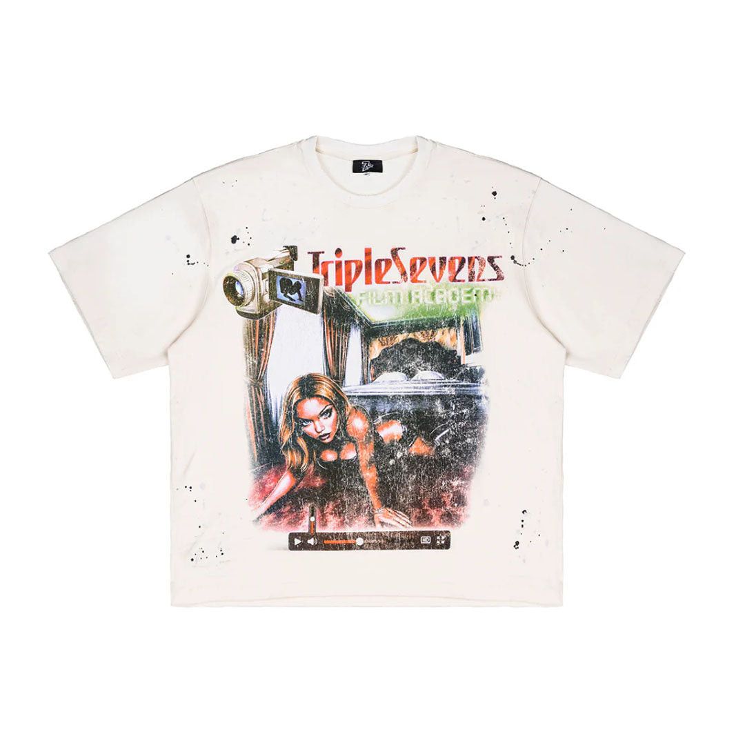 Triple Sevens Film Star White Tee Hoodie, Sweatshirt | PodTeesHub.com