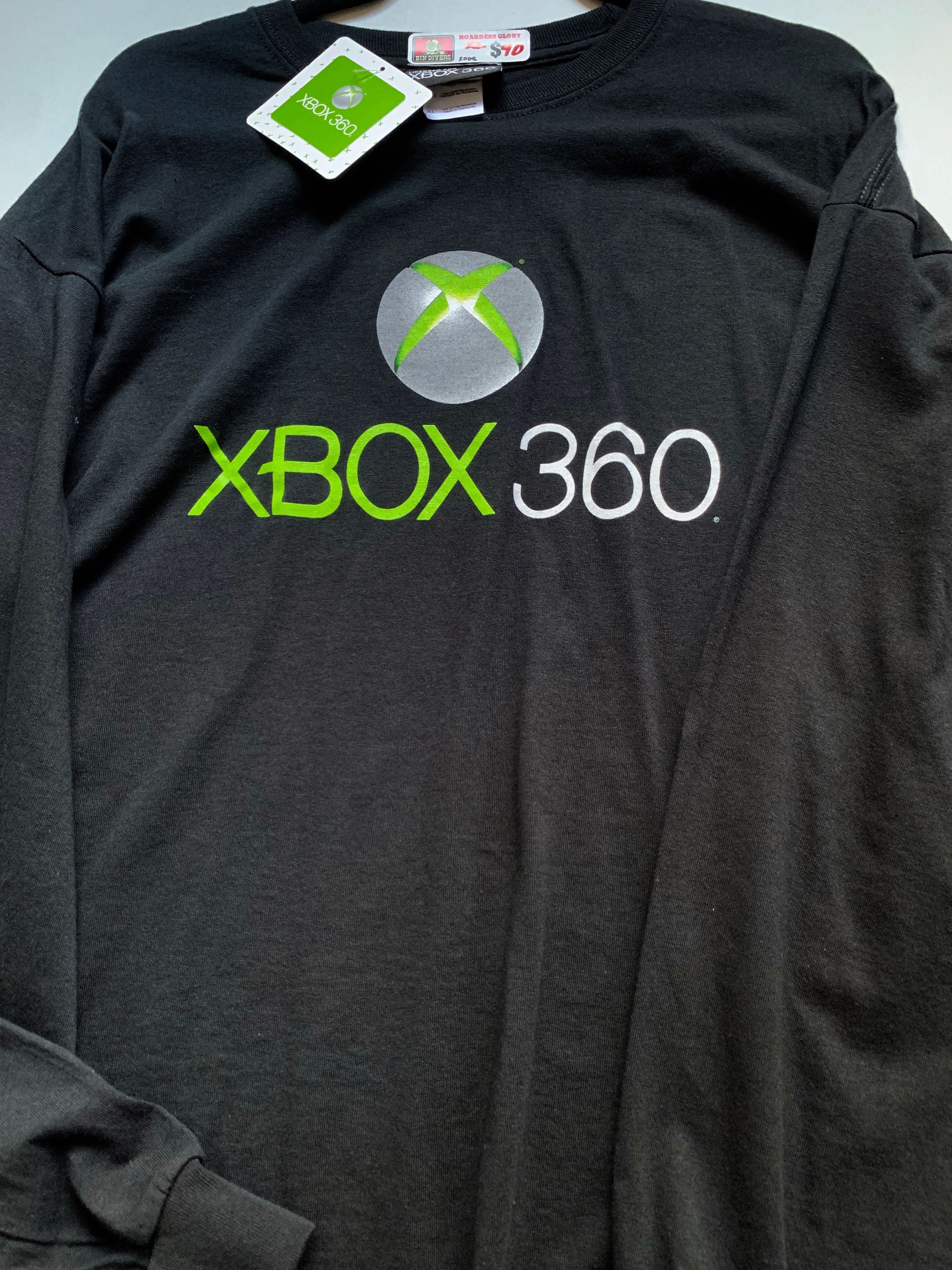 Vintage Xbox 360 Long Sleeve Dead Stock Nwt 2008 T-Shirts, Hoodie, Sweatshirt | PodTeesHub.com