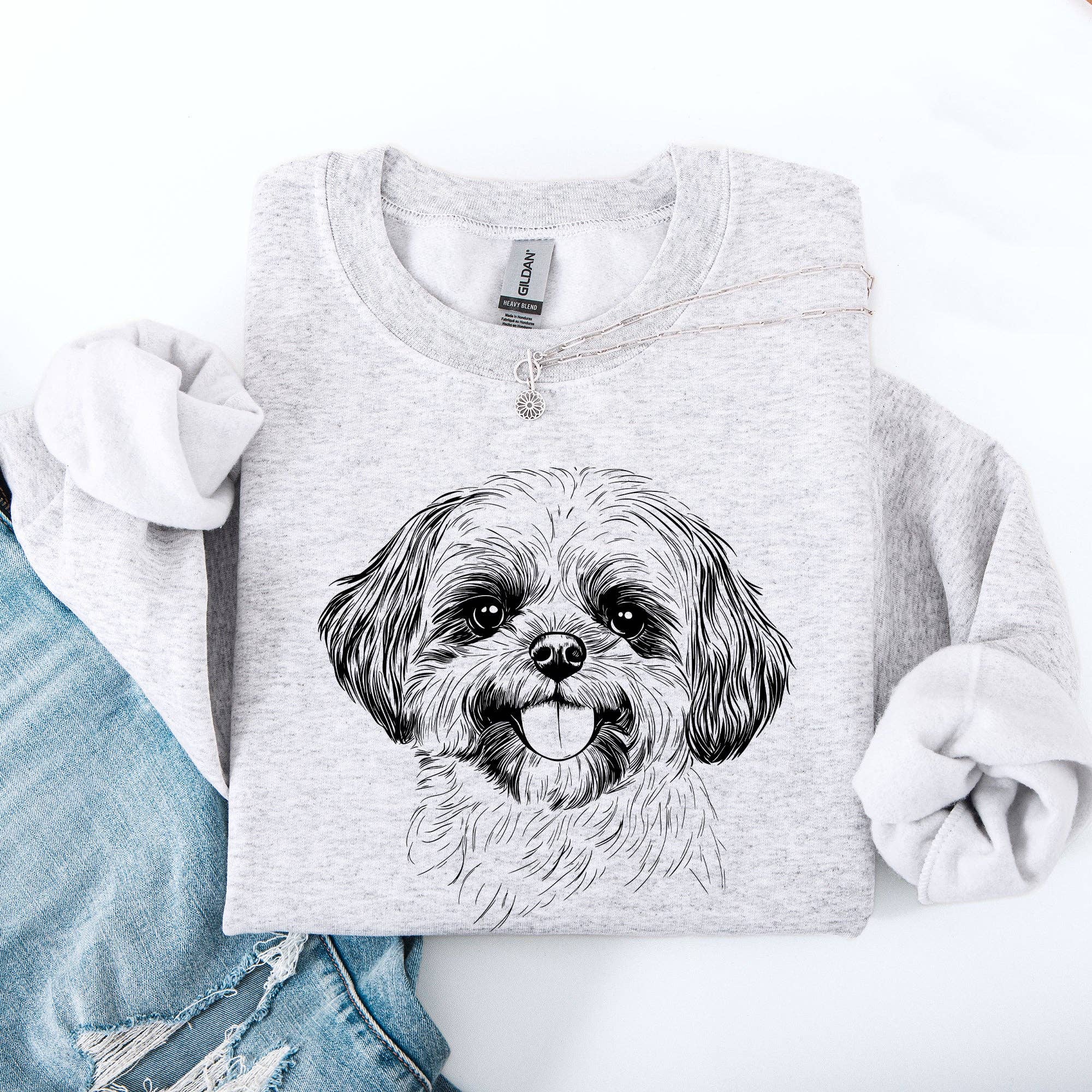 Shih Tzu, Pet, Dog Breed Sweatshirt T-Shirts, Hoodie | PodTeesHub.com