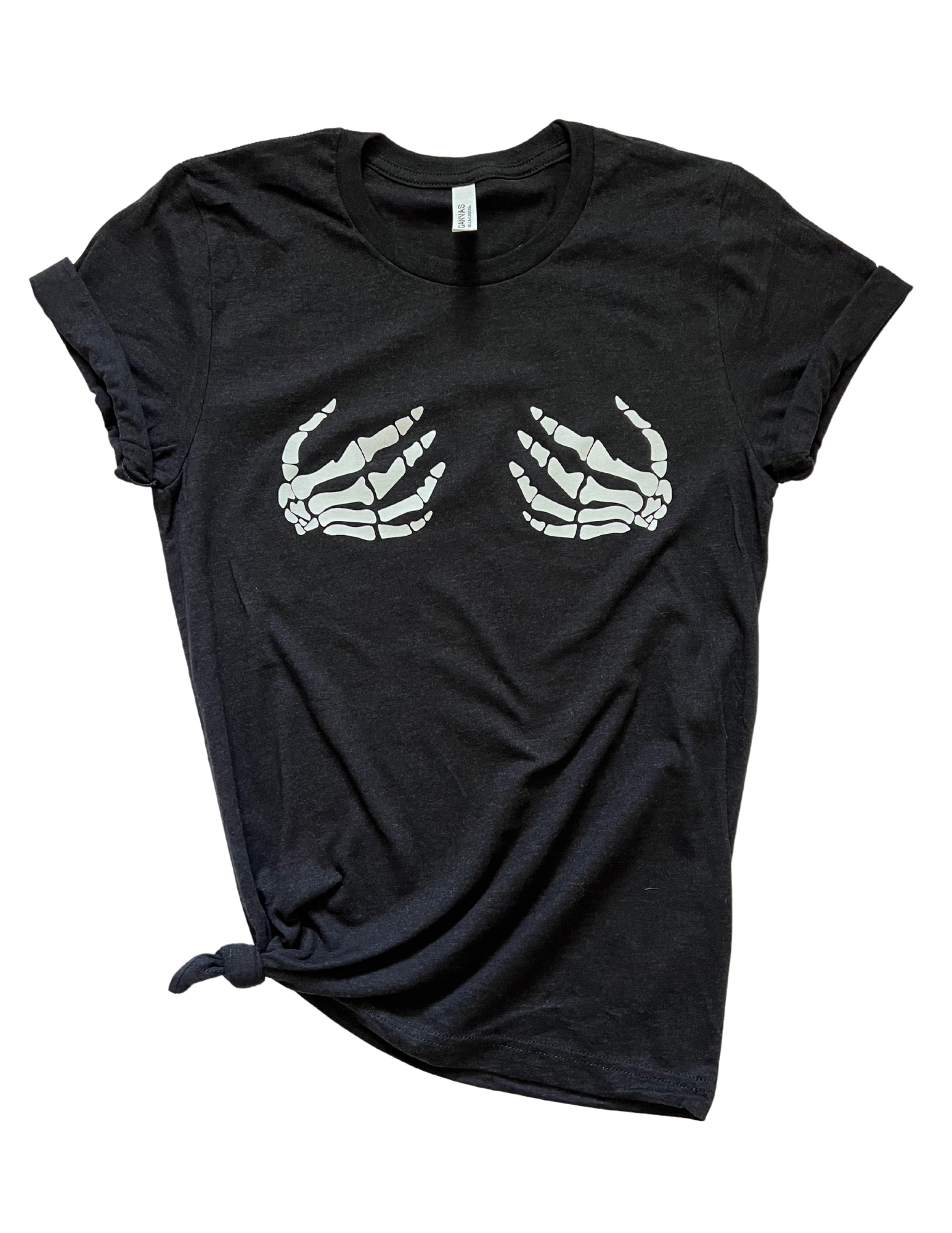 Skeleton Hands Halloween Tee Hoodie, Sweatshirt | PodTeesHub.com