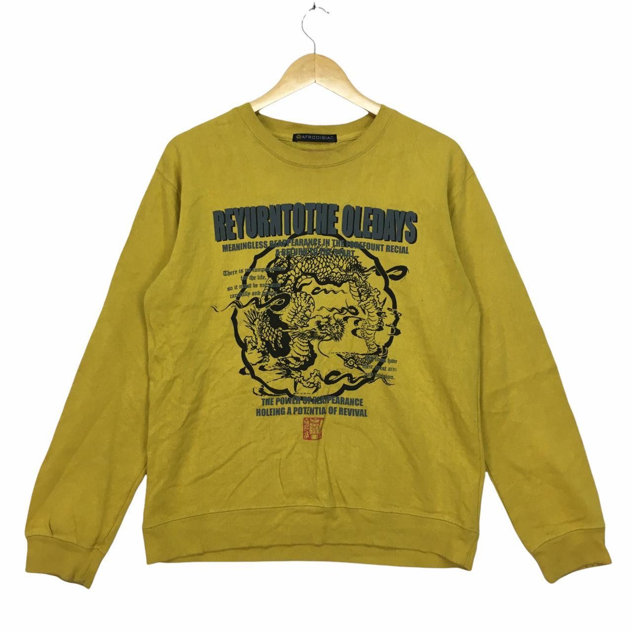 Vintage Vtg Afrodisiac Crewneck Sweatshirt Big Logo Spell T-Shirts, Hoodie | PodTeesHub.com